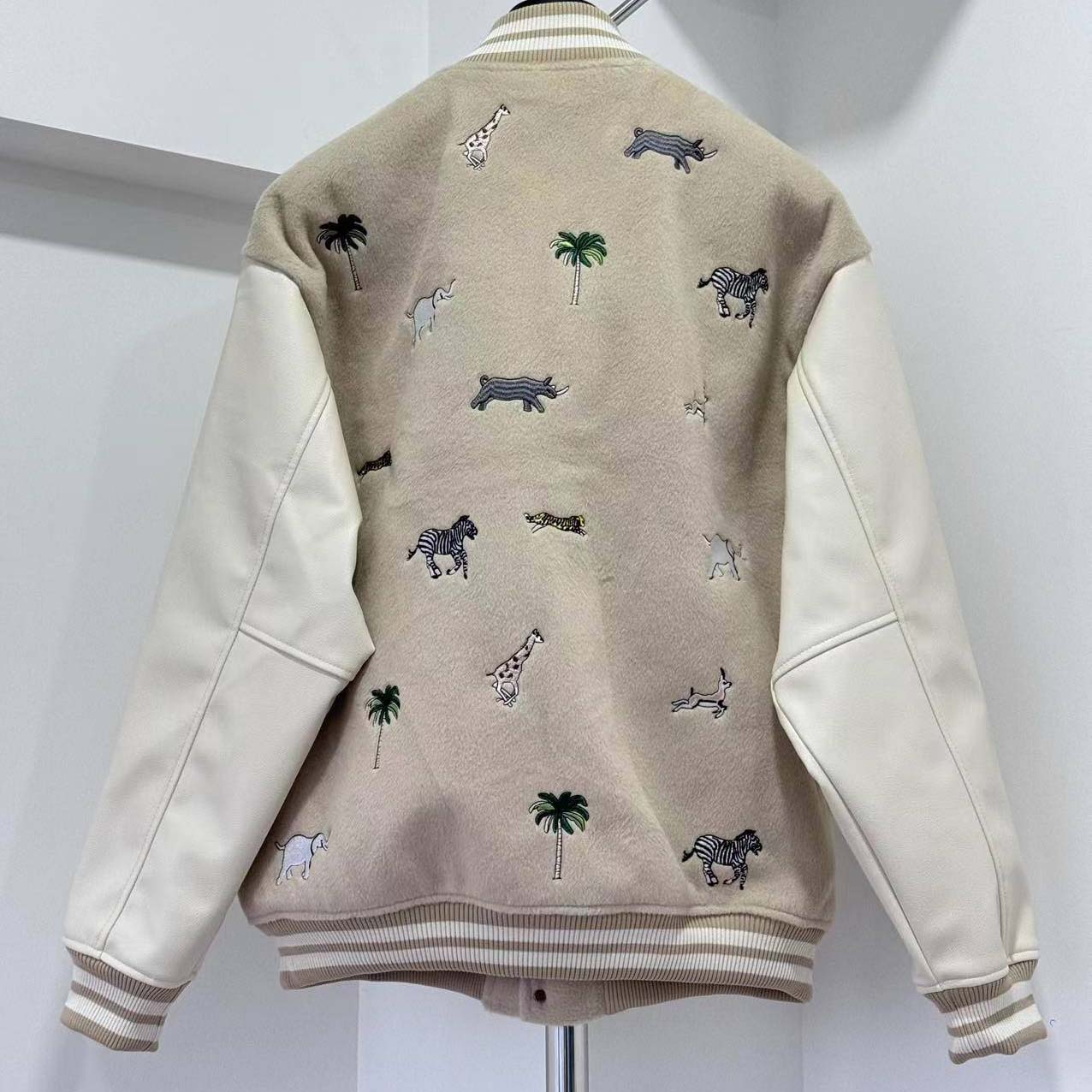 Louis Vuitton LV x The Darjeeling Limited Embroidered Varsity Blouson - DesignerGu