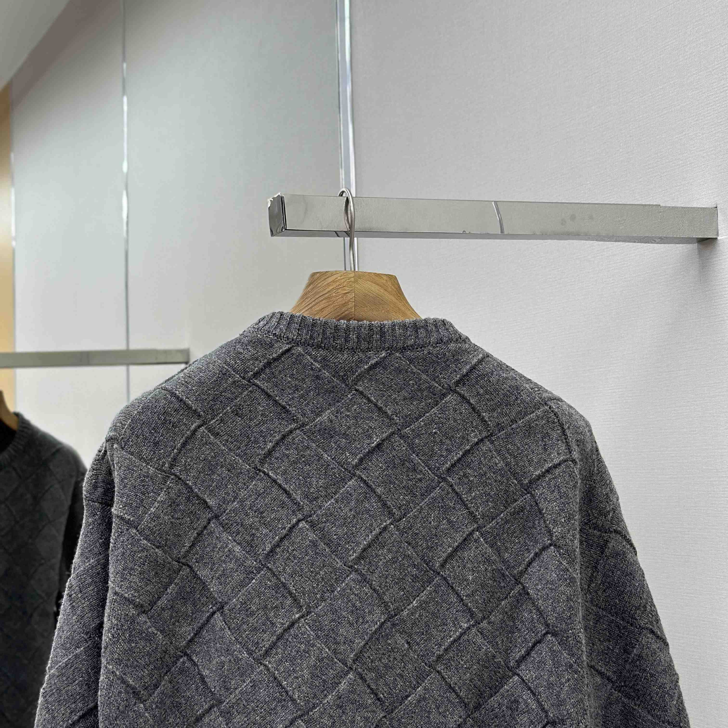 Bottega Veneta Wool Intrecciato 3D Knit Sweater - DesignerGu
