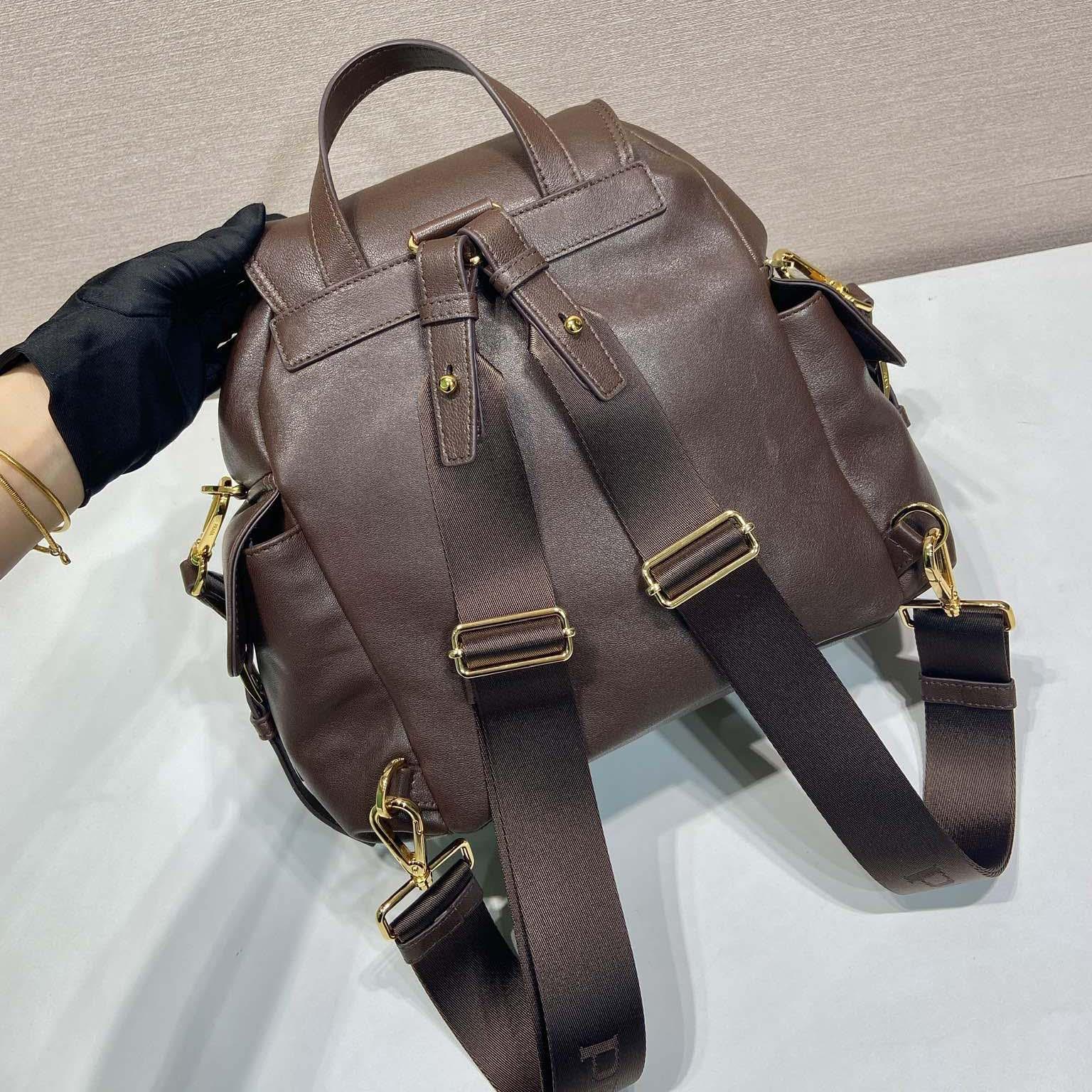 Prada Explore Medium Nappa Leather Backpack - DesignerGu