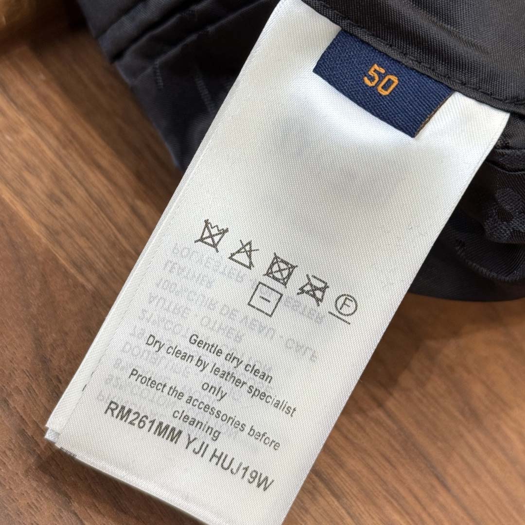 Louis Vuitton Corduroy Collarless Jacket - DesignerGu