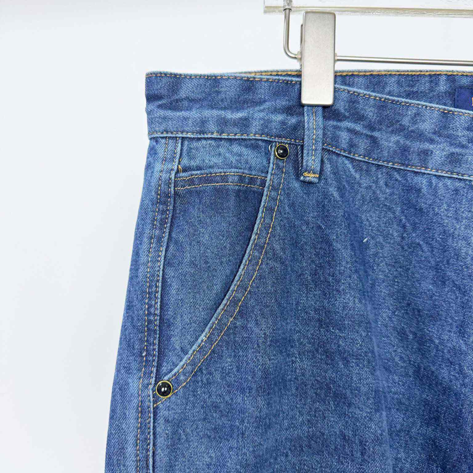 Louis Vuitton Monogram Denim Workwear Pants - DesignerGu