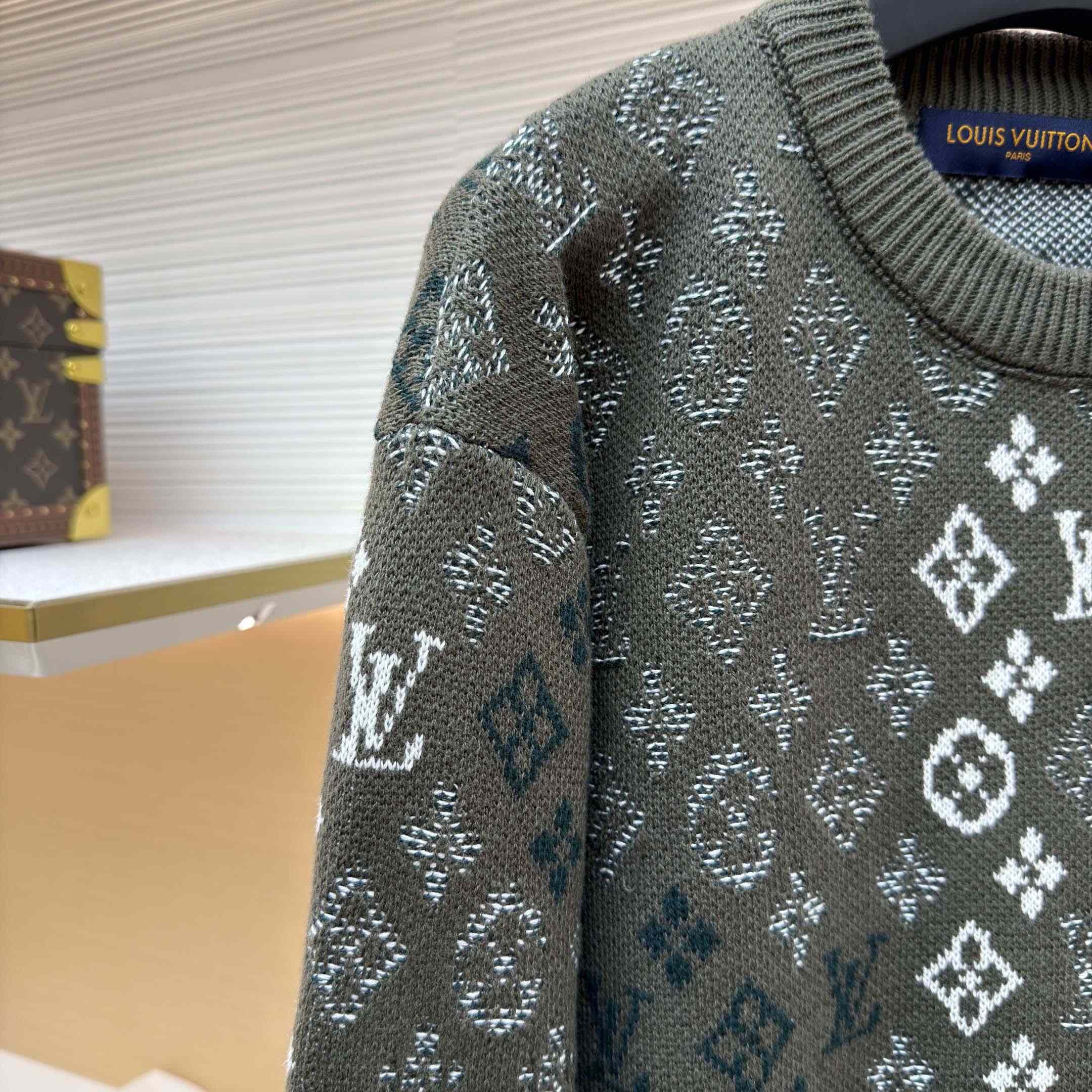 Louis Vuitton Monogram Sweater - DesignerGu