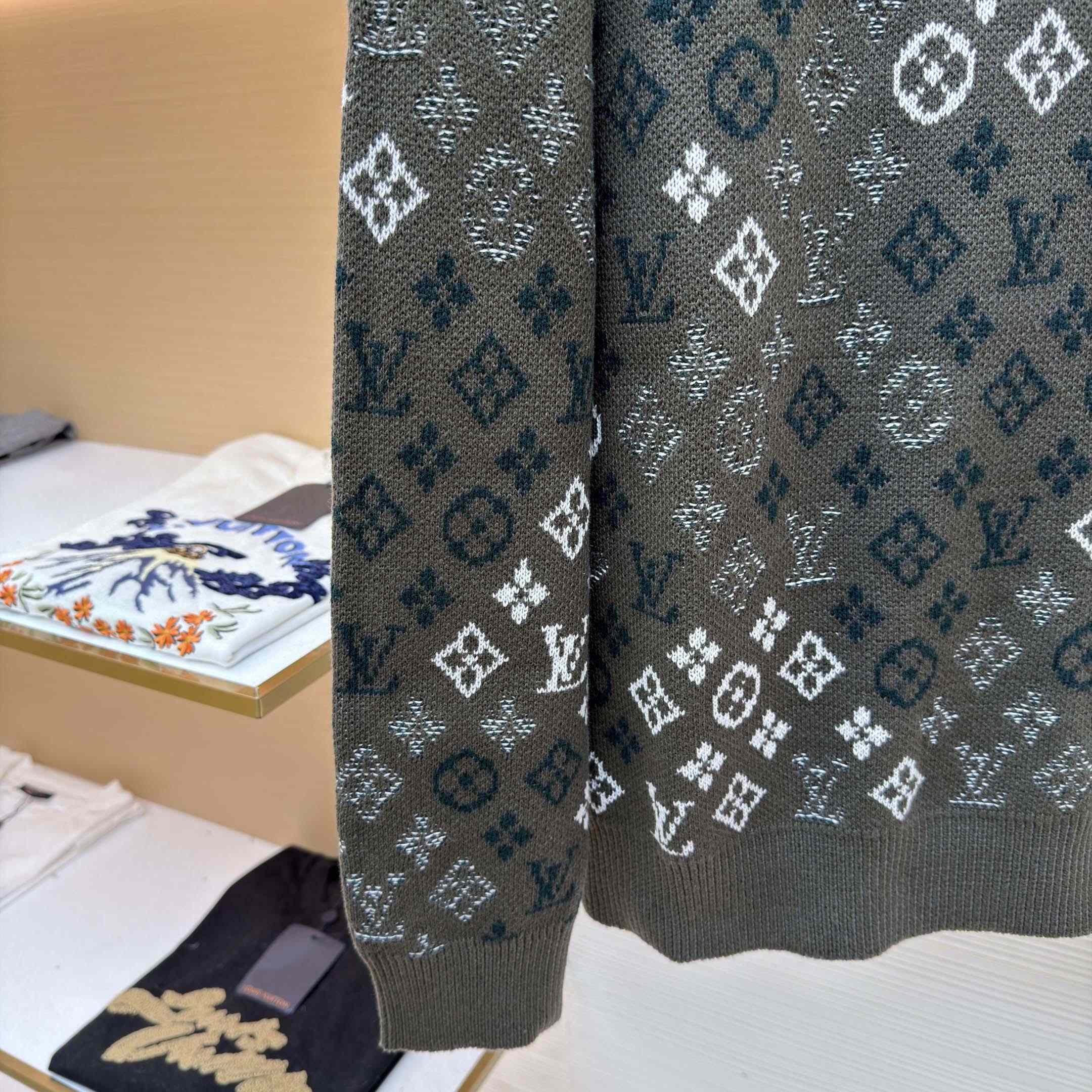 Louis Vuitton Monogram Sweater - DesignerGu