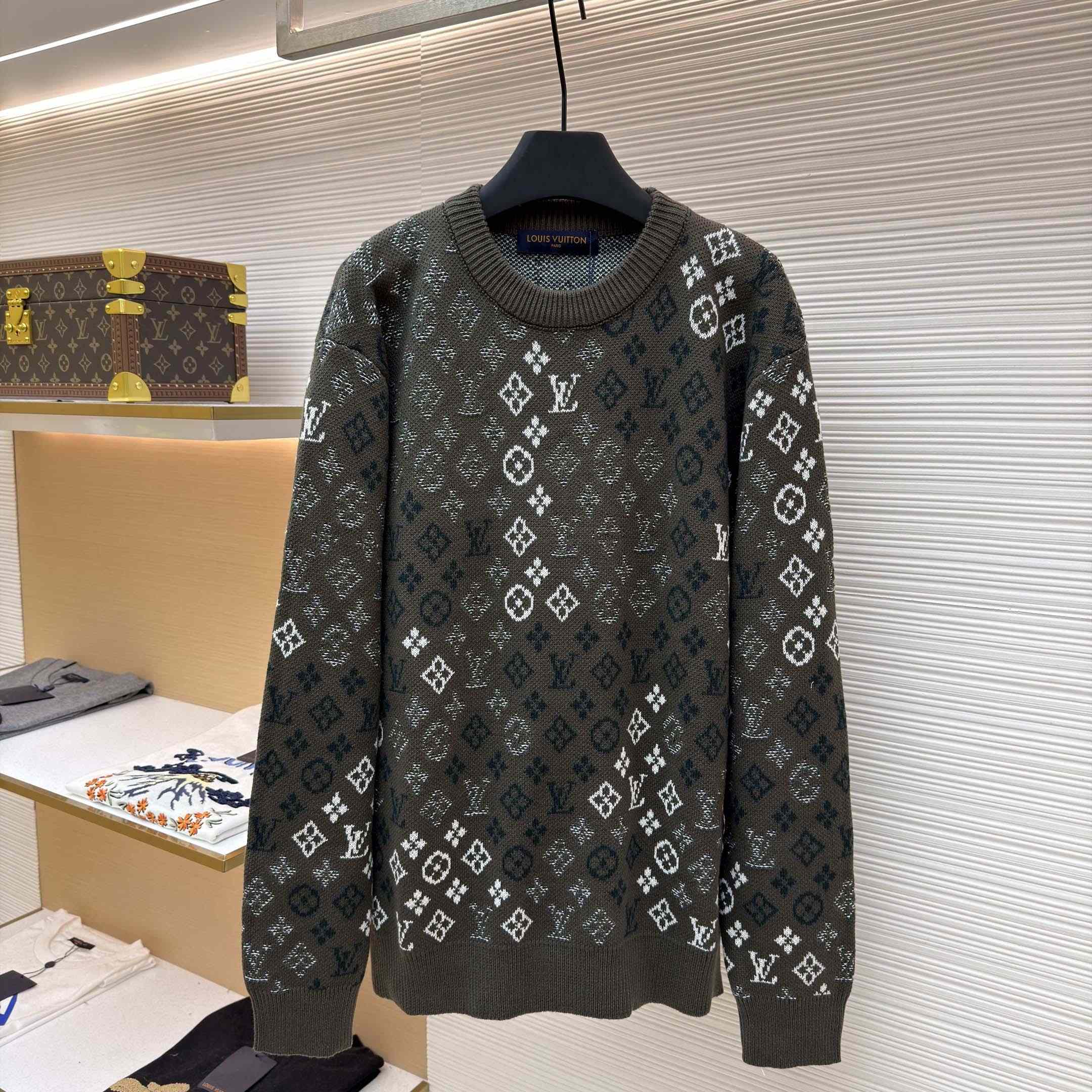 Louis Vuitton Monogram Sweater - DesignerGu