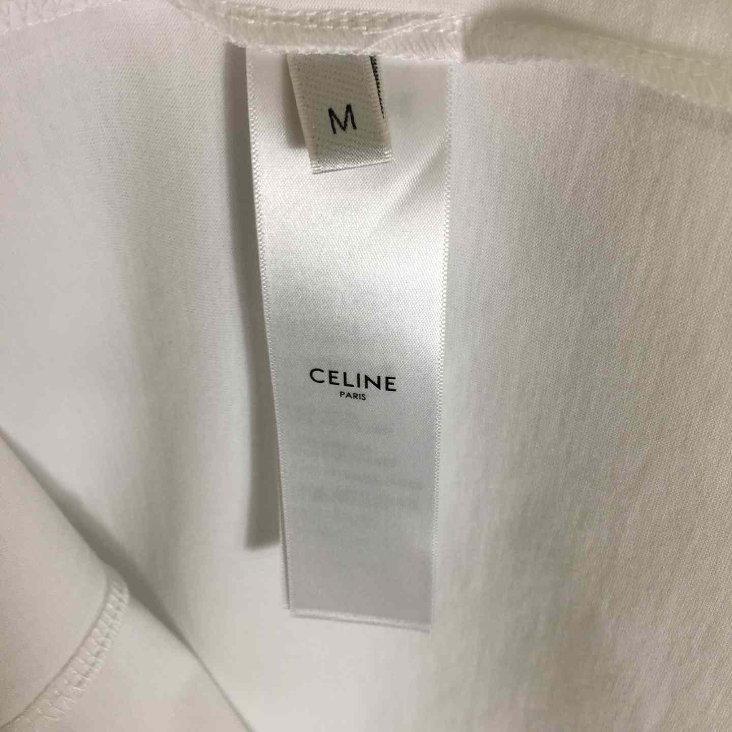 Celine T-shirt In Cotton Jersey - DesignerGu