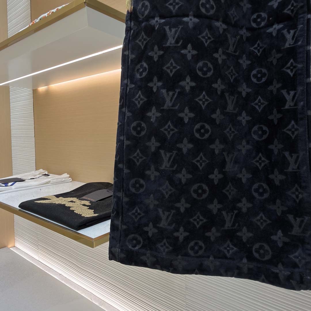 Louis Vuitton Monogram Bleached Denim Pants  - DesignerGu