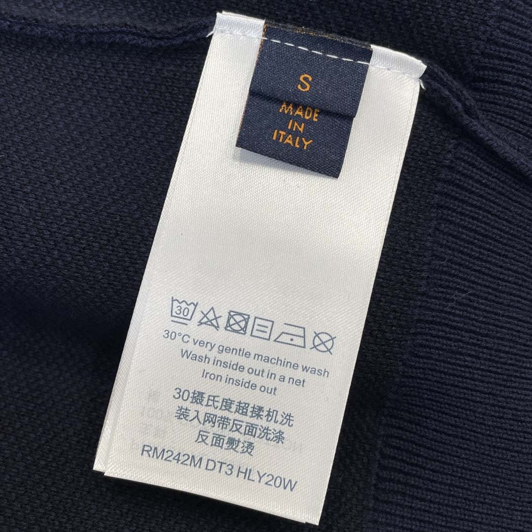 Louis Vuitton LV Blason Long-Sleeved Crewneck - DesignerGu