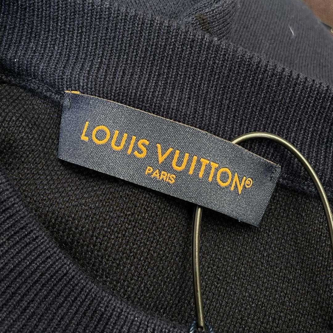 Louis Vuitton LV Blason Long-Sleeved Crewneck - DesignerGu