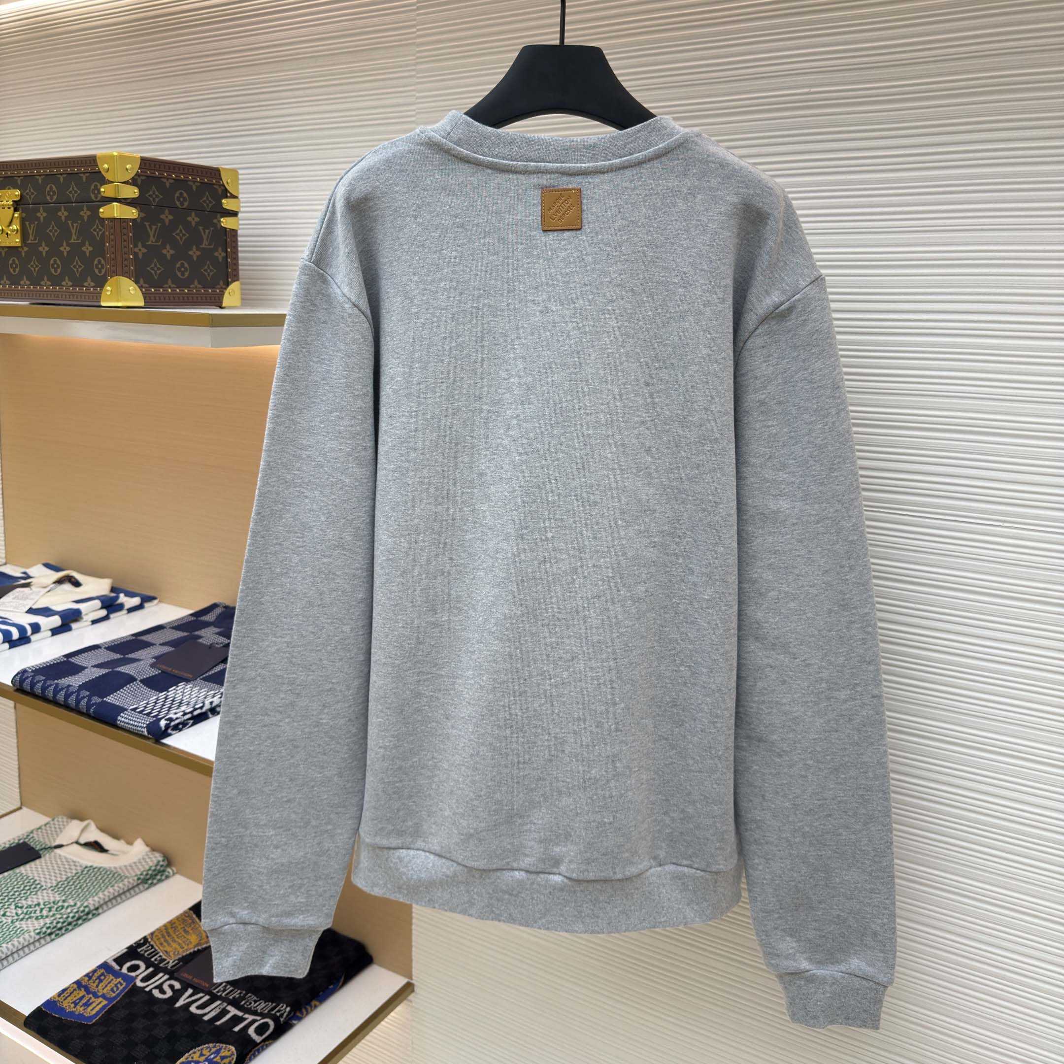 Louis Vuitton Embroidered Sweatshirt  - DesignerGu