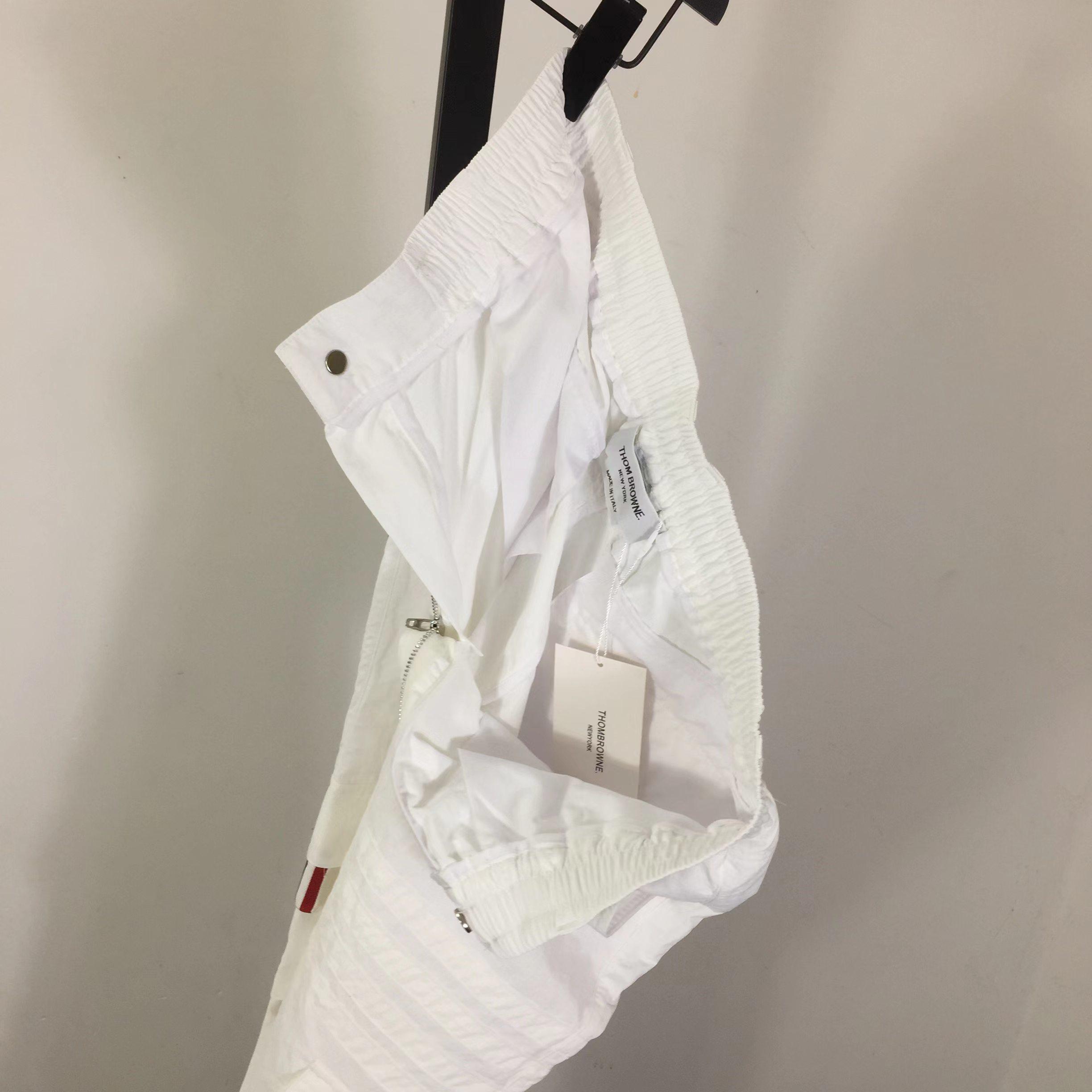 Thom Browne Cotton Pants - DesignerGu