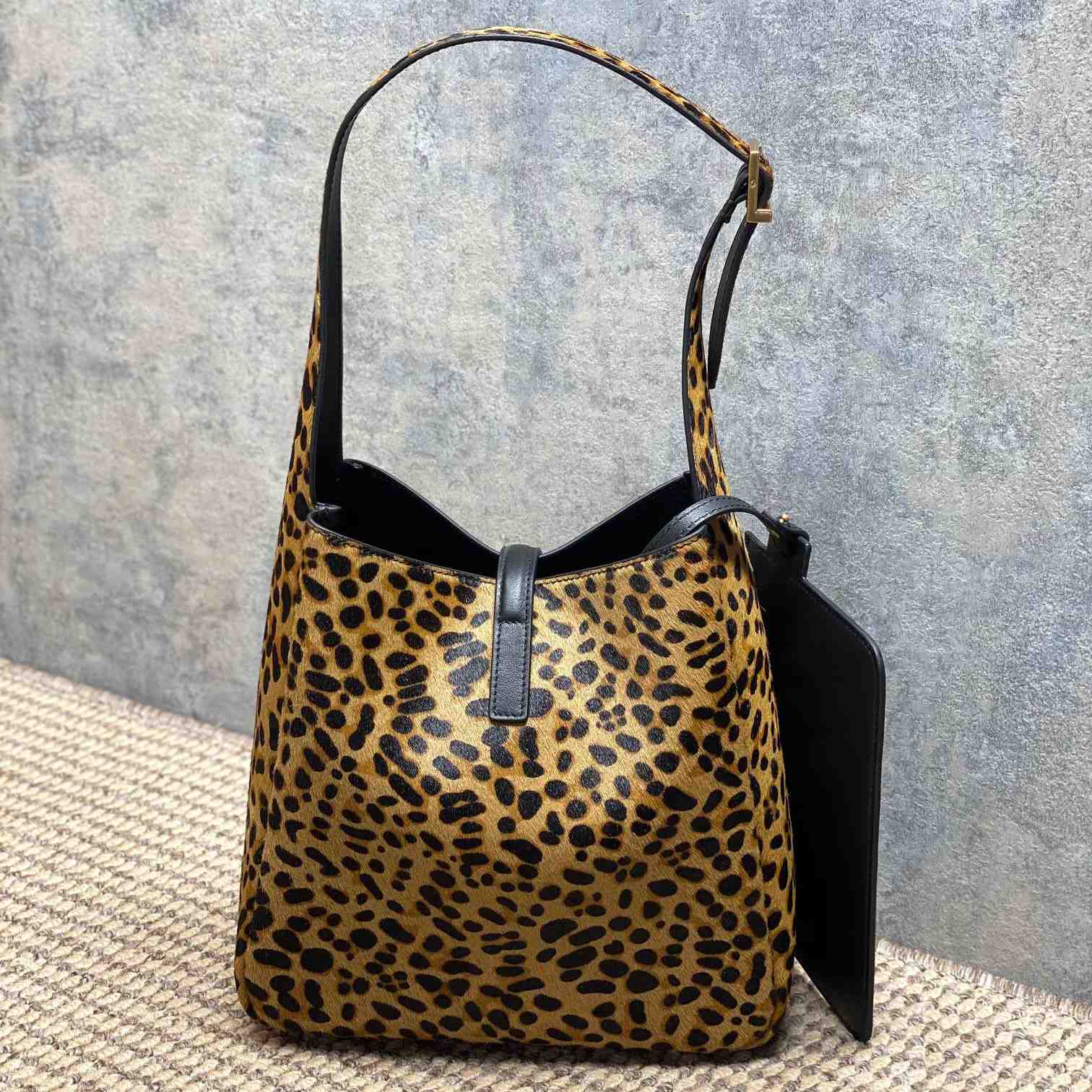 Saint Laurent LE 5 À 7 Supple Small In Pony Hair Leather - DesignerGu