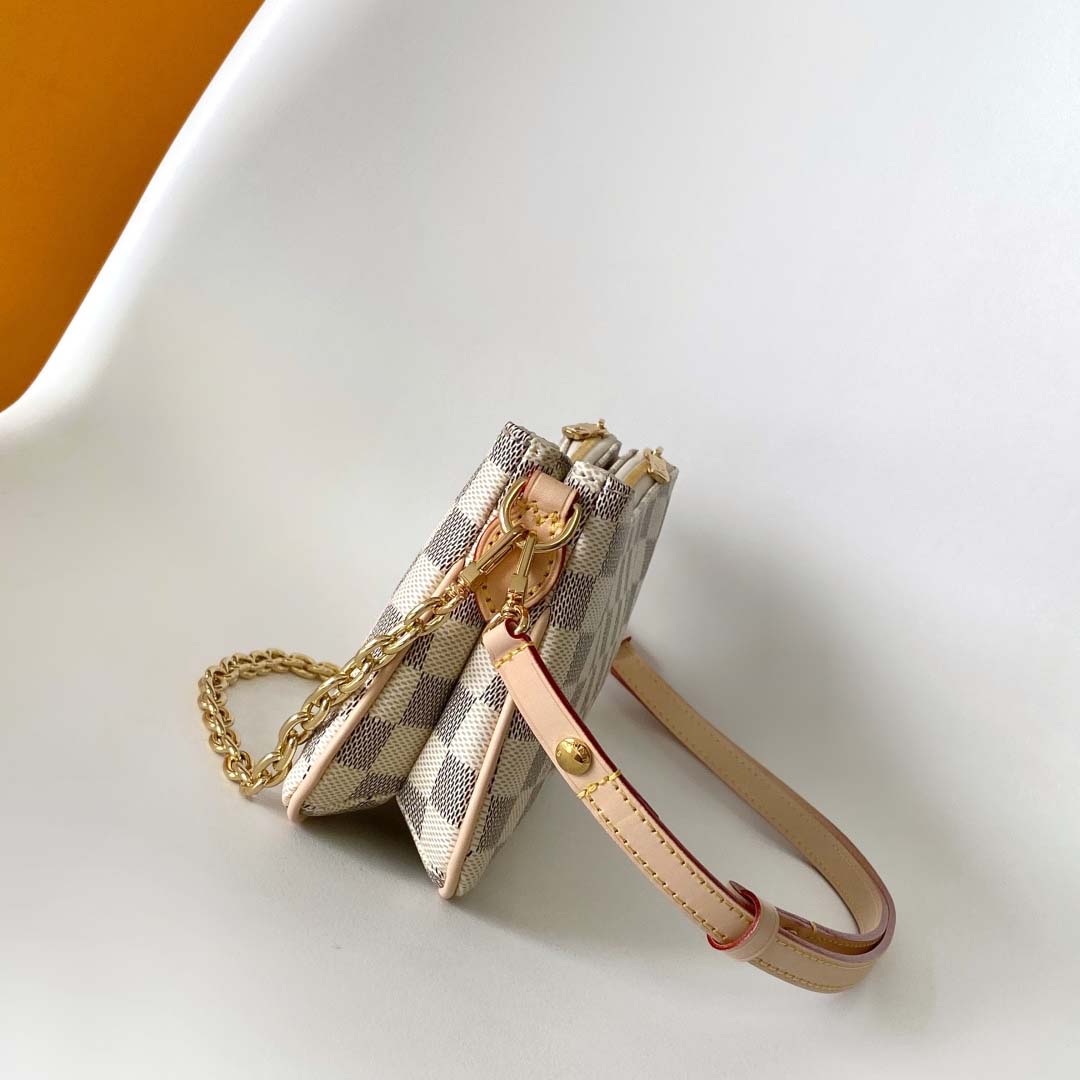 Louis Vuitton Pochette Liv Damier Azur   N00228 - DesignerGu