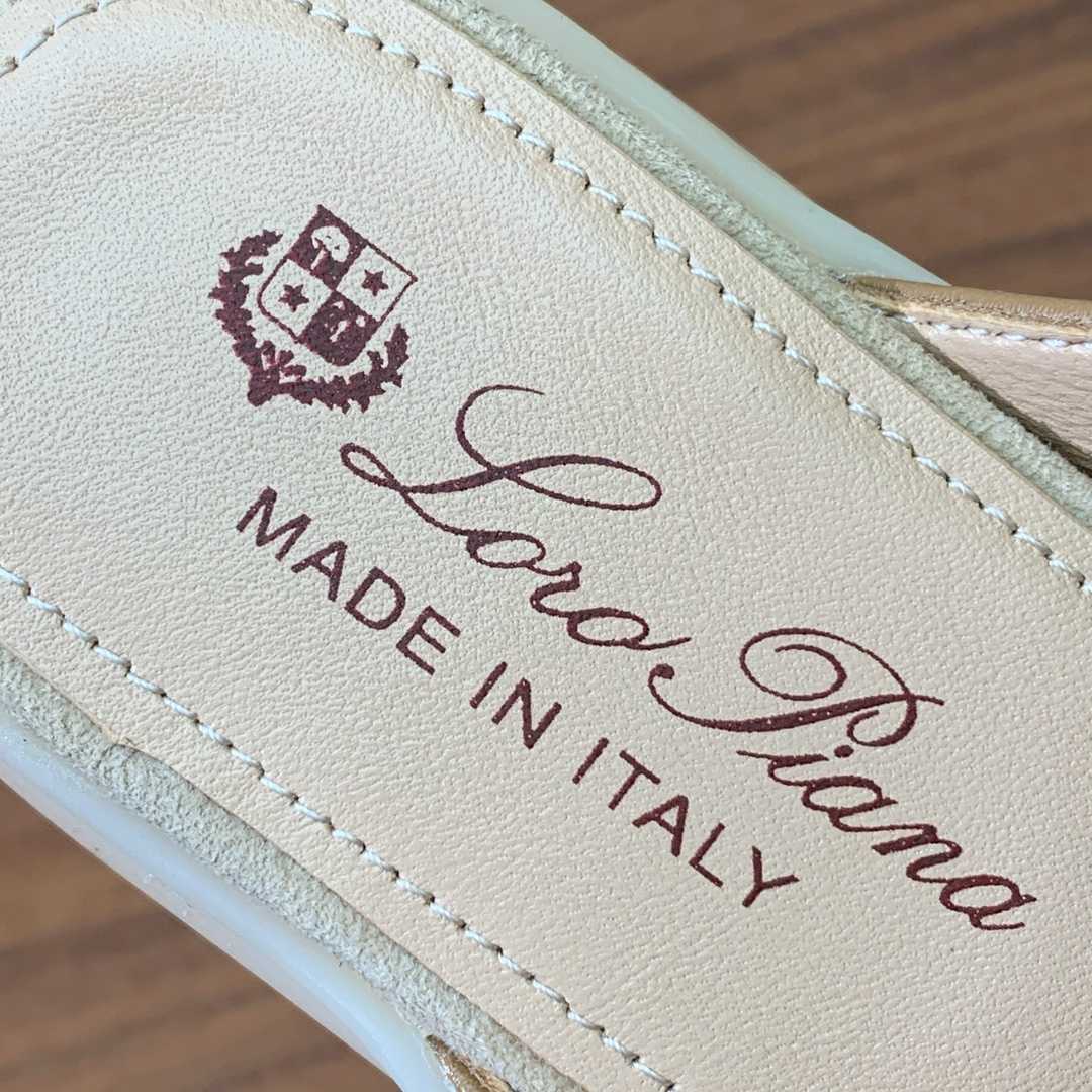  Loro Piana Summer Charms Walk babouche loafer  - DesignerGu