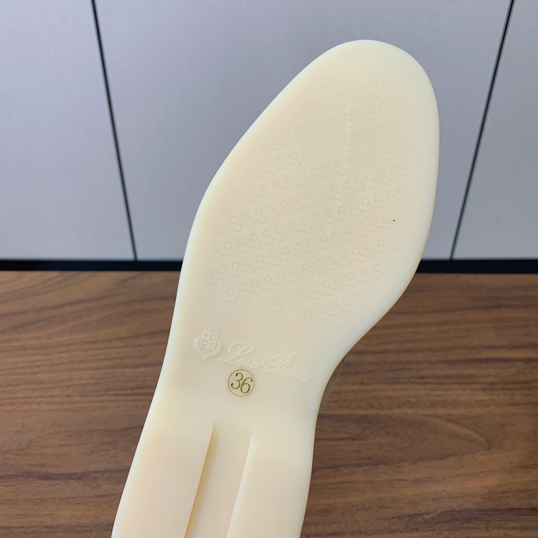  Loro Piana Summer Charms Walk babouche loafer  - DesignerGu