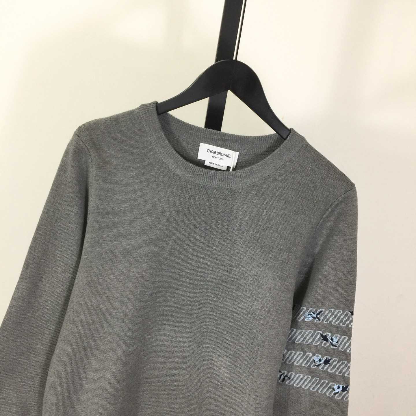 Thom Browne Wool Knit Jumper - DesignerGu