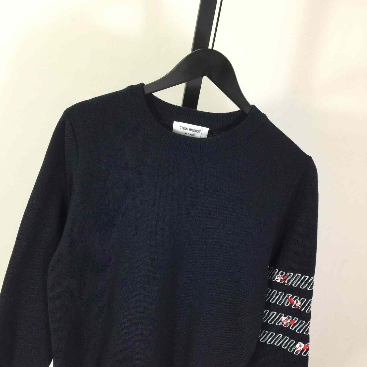 Thom Browne Wool Knit Jumper - DesignerGu