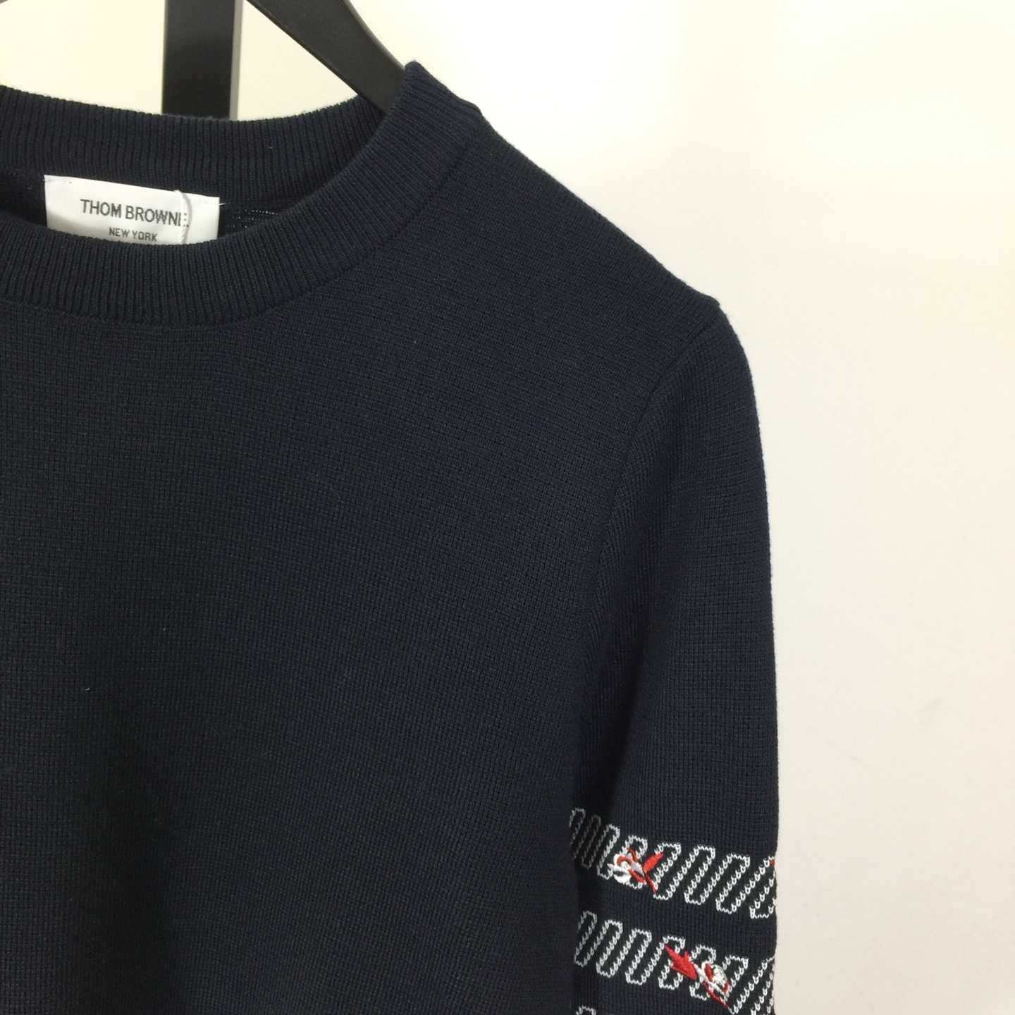 Thom Browne Wool Knit Jumper - DesignerGu