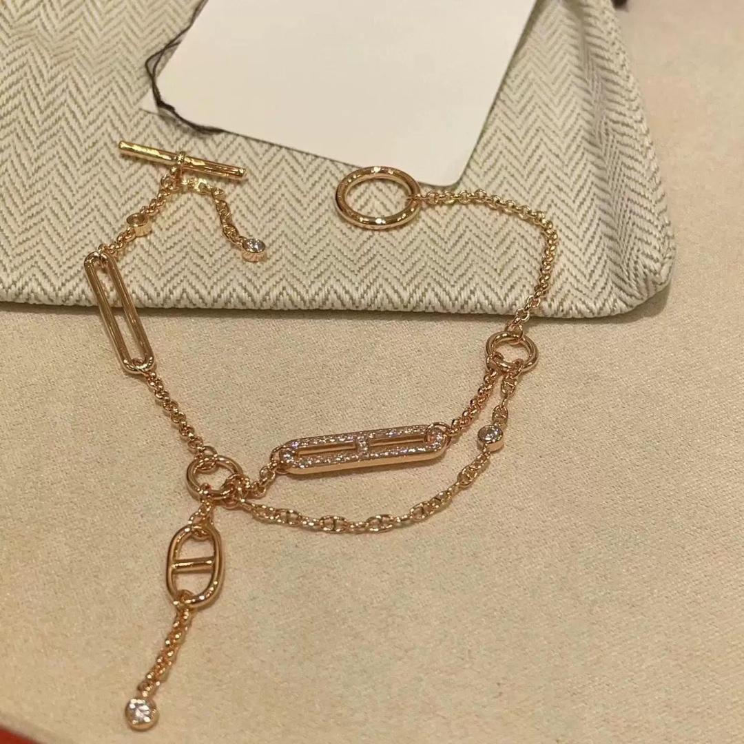 Hermes Chaine D'ancre Chaos Bracelet - DesignerGu