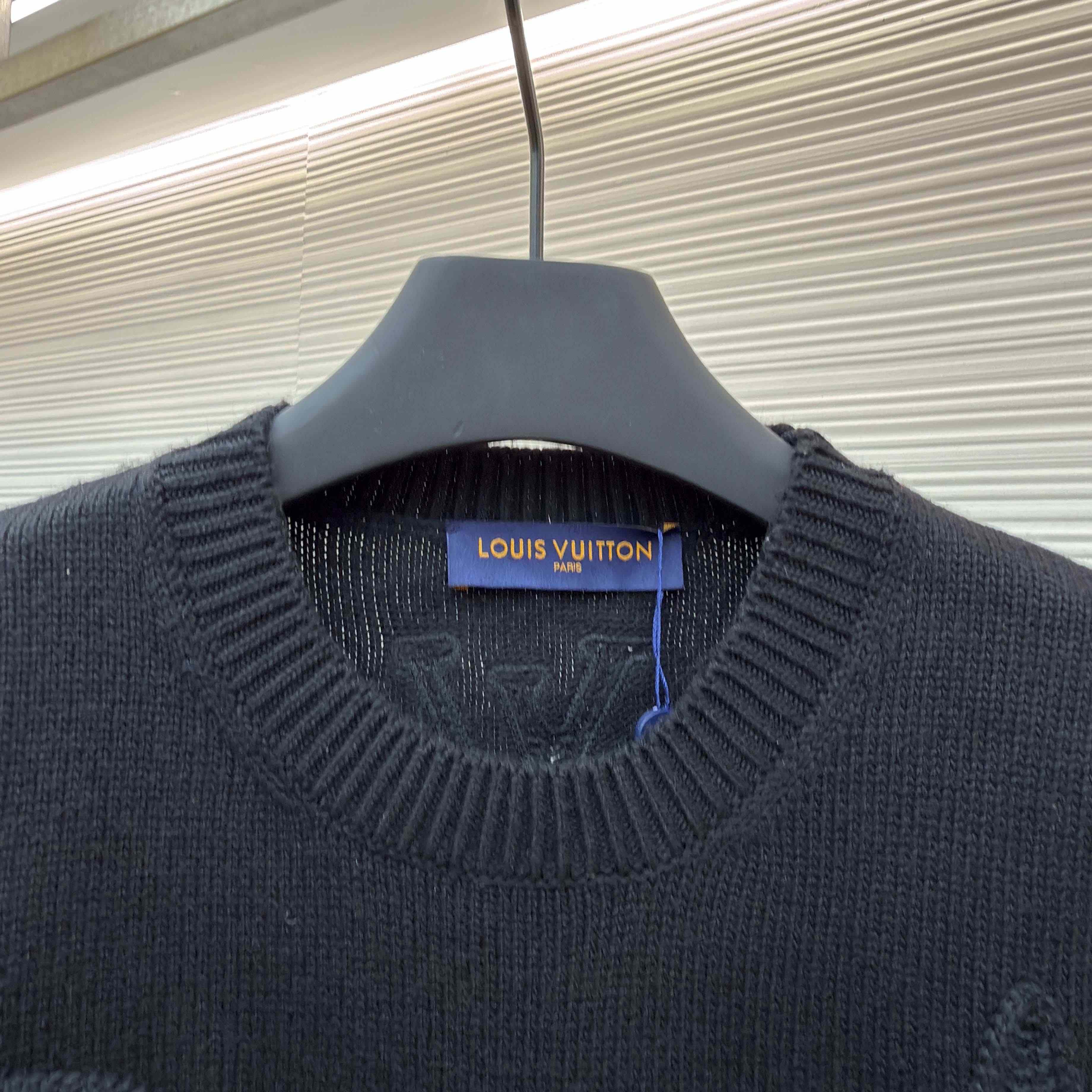 Louis Vuitton Embellished Knitted Crewneck  - DesignerGu