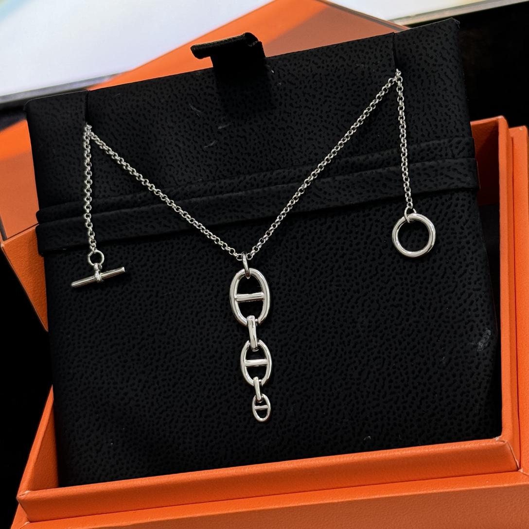 Hermès Pre-Owned 2010s Chaîne d'Ancre Necklace - DesignerGu