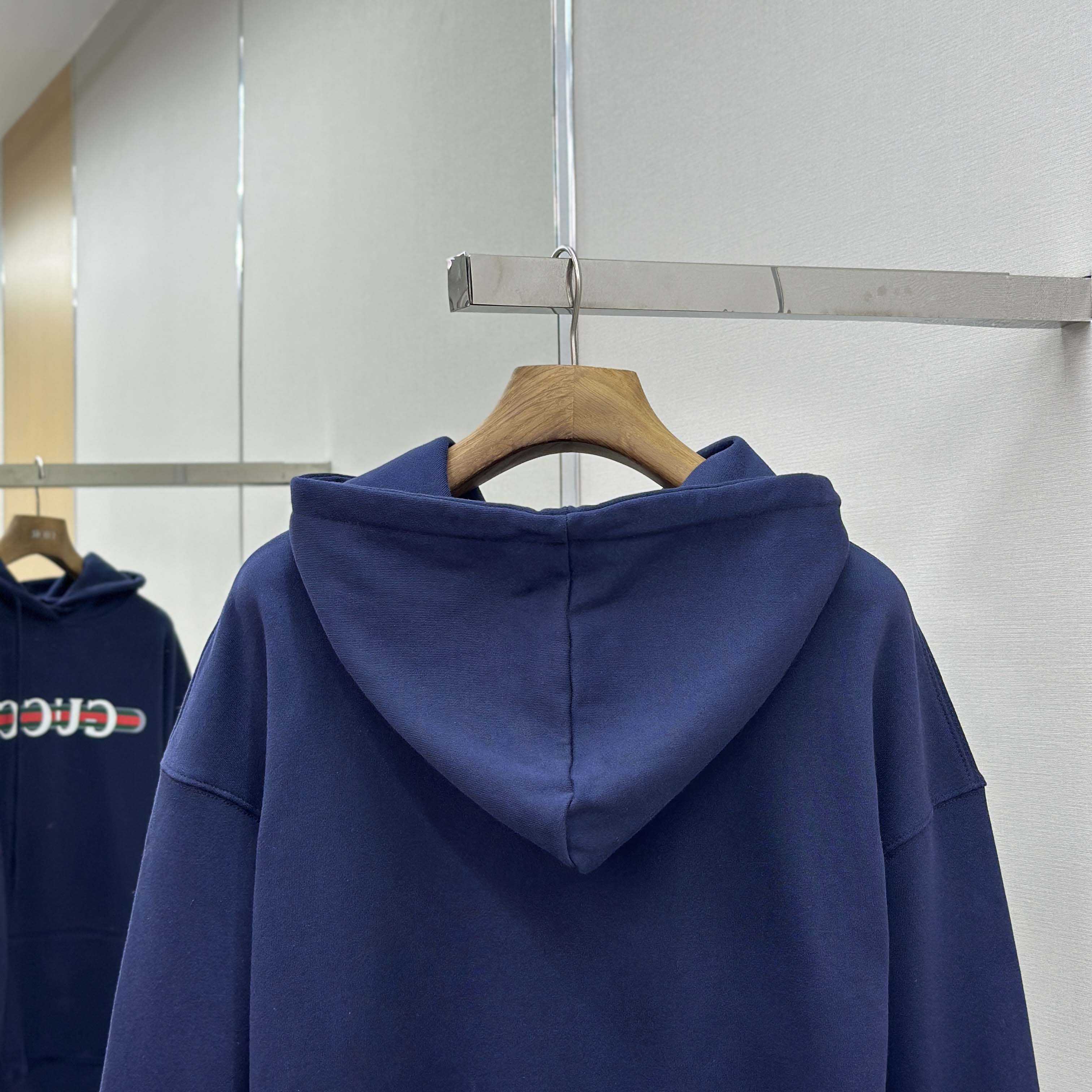 Gucci Printed Cotton Jersey Hooded Sweatshirt - DesignerGu