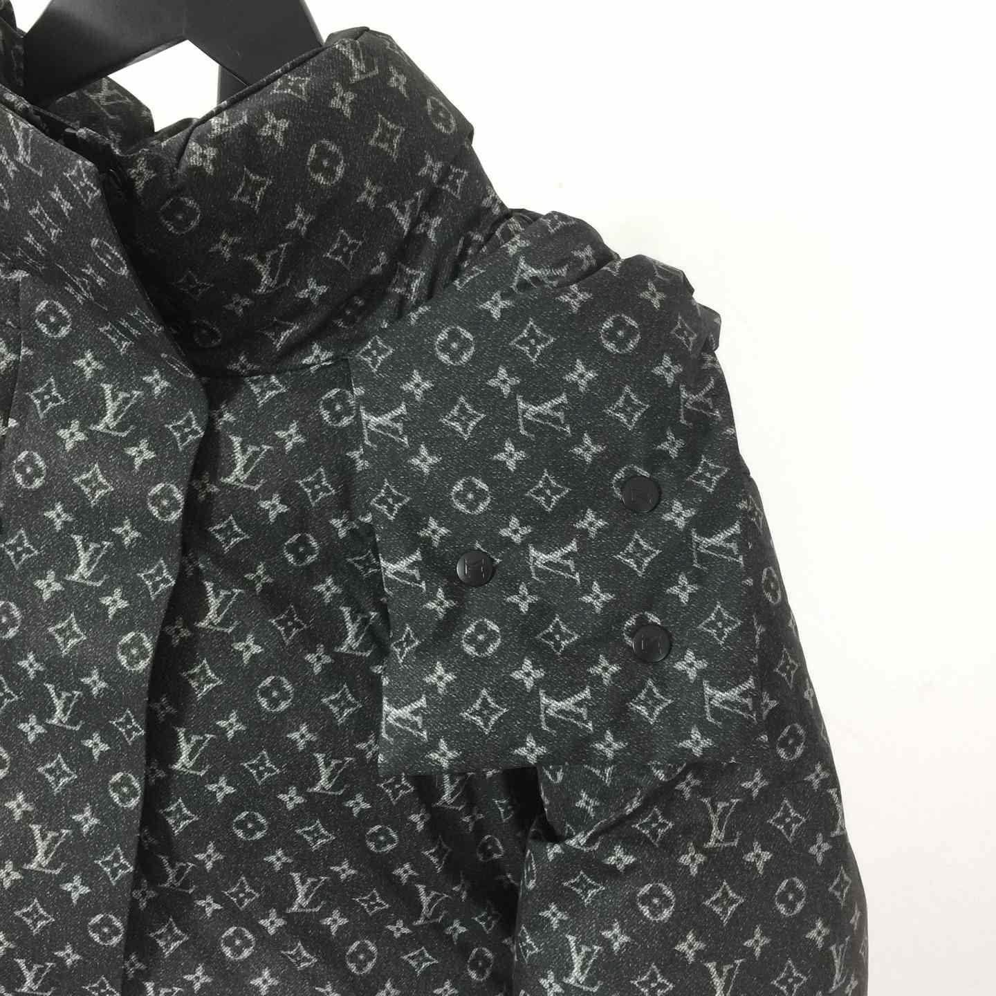 Louis Vuitton Denim-Effect Monogram Ski Jacket  - DesignerGu