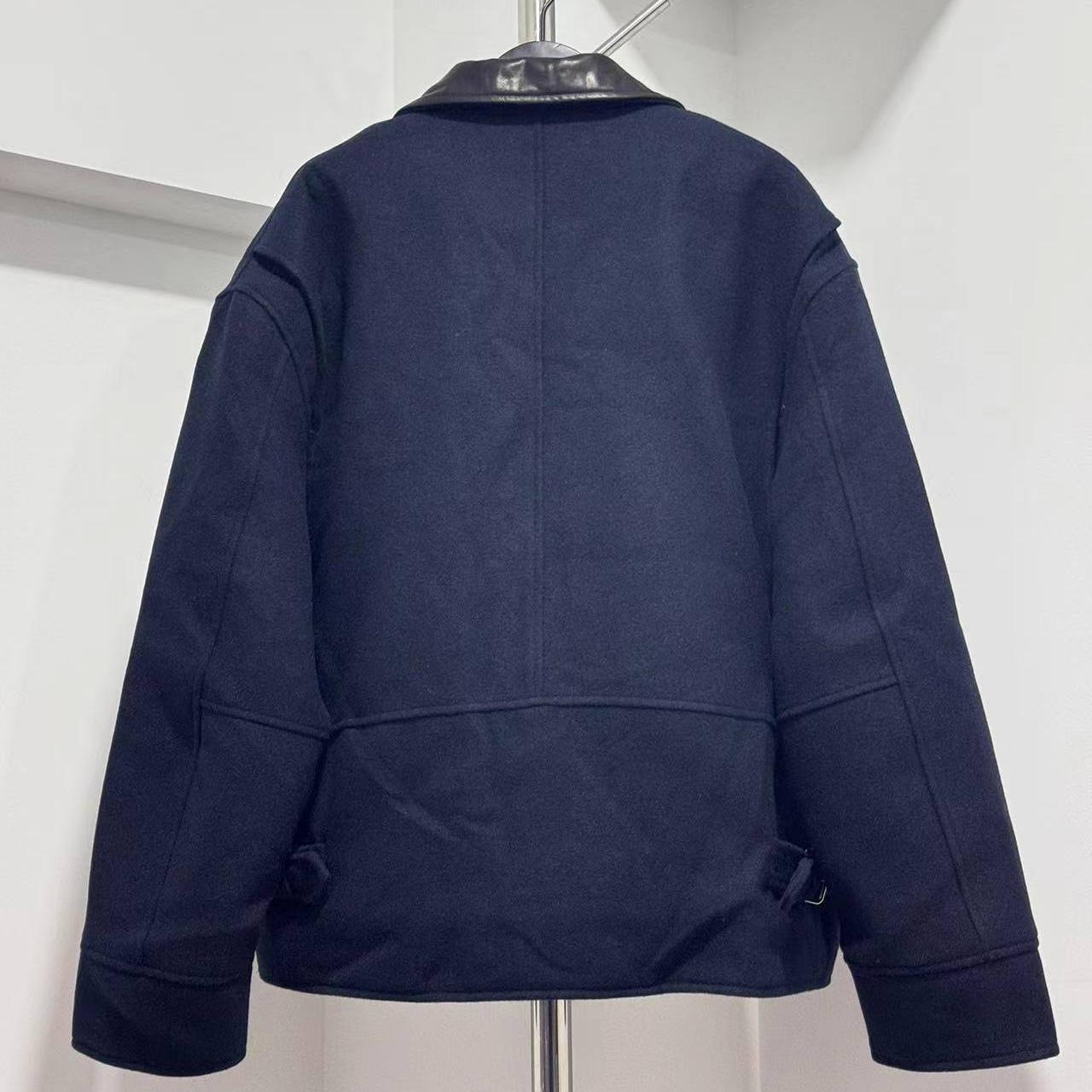 Miu Miu Washed Wool Cloth Blouson Jacket - DesignerGu