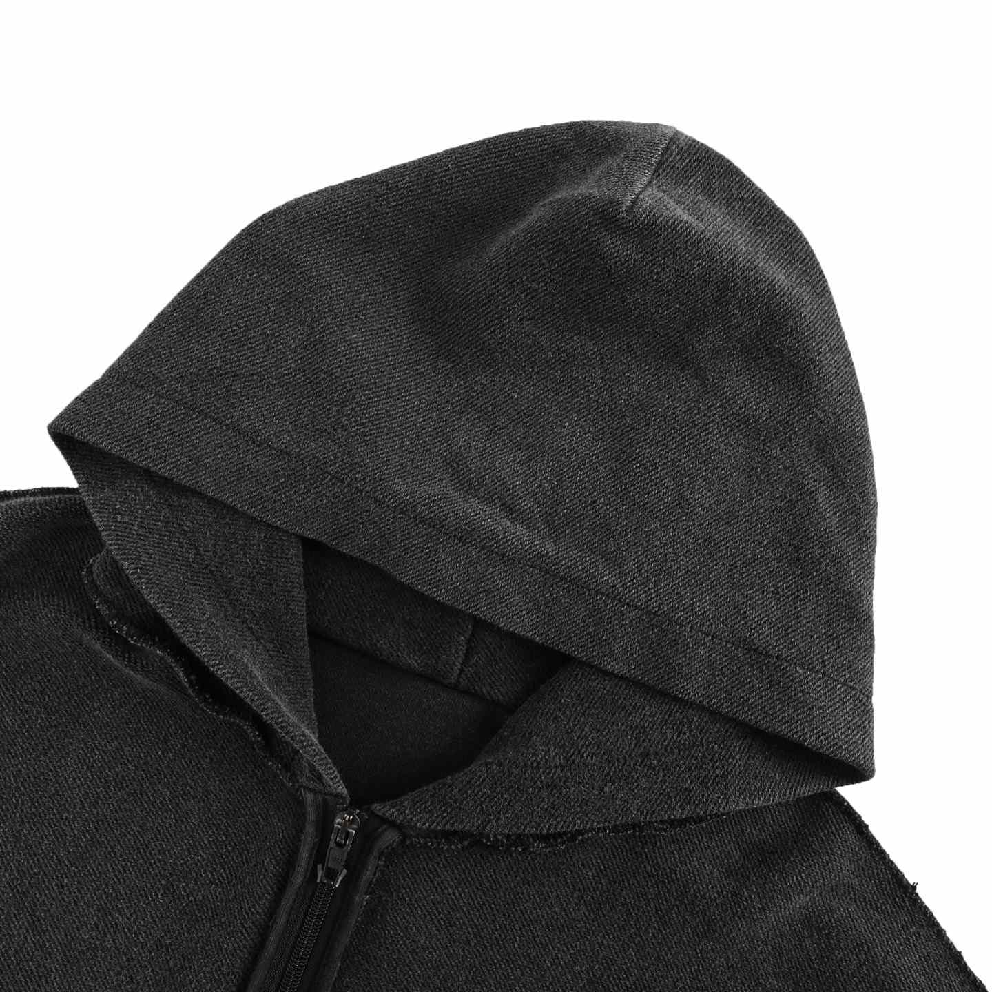Balenciaga 3B Sports Icon Inside-Out Zip-Up Hoodie - DesignerGu