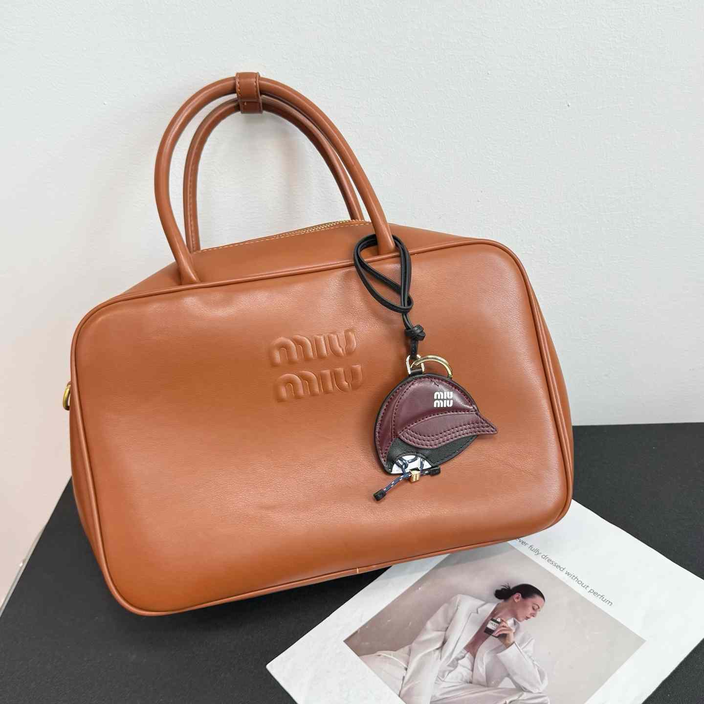 Miu Miu Leather Key Ring Trick - DesignerGu