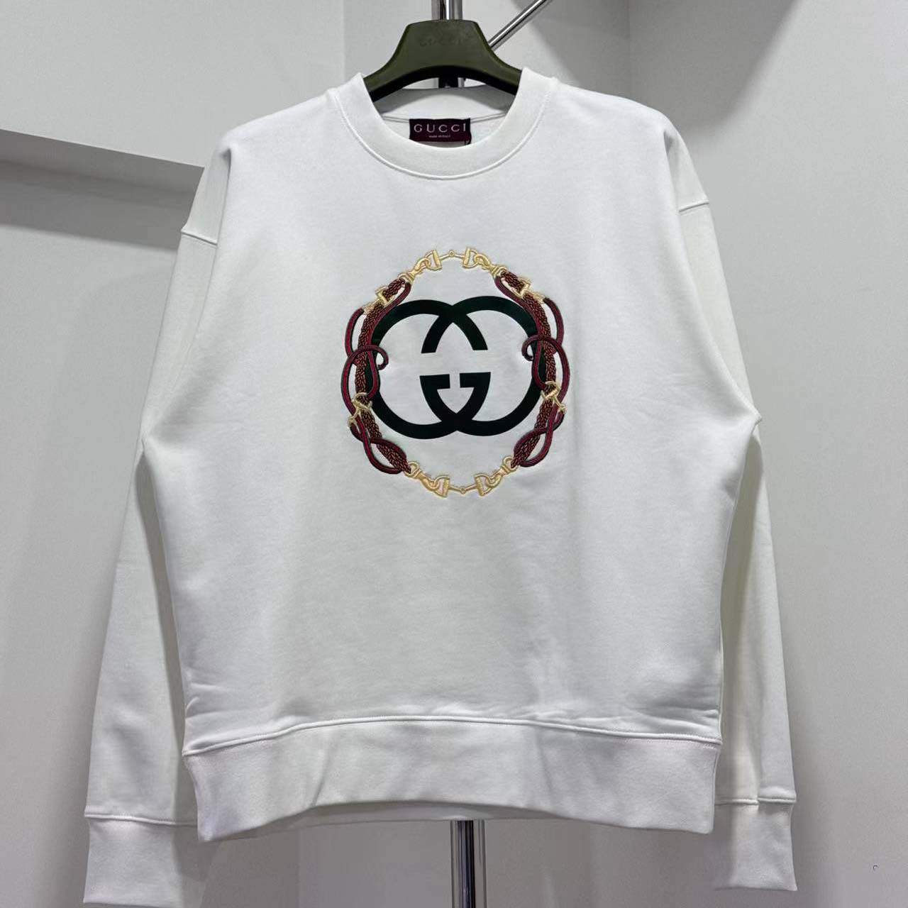 Gucci Cotton Jersey Sweatshirt With Print - DesignerGu