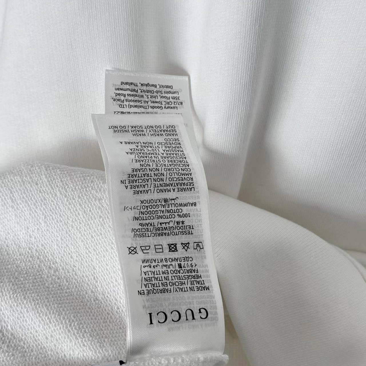 Gucci Cotton Jersey Sweatshirt With Print - DesignerGu