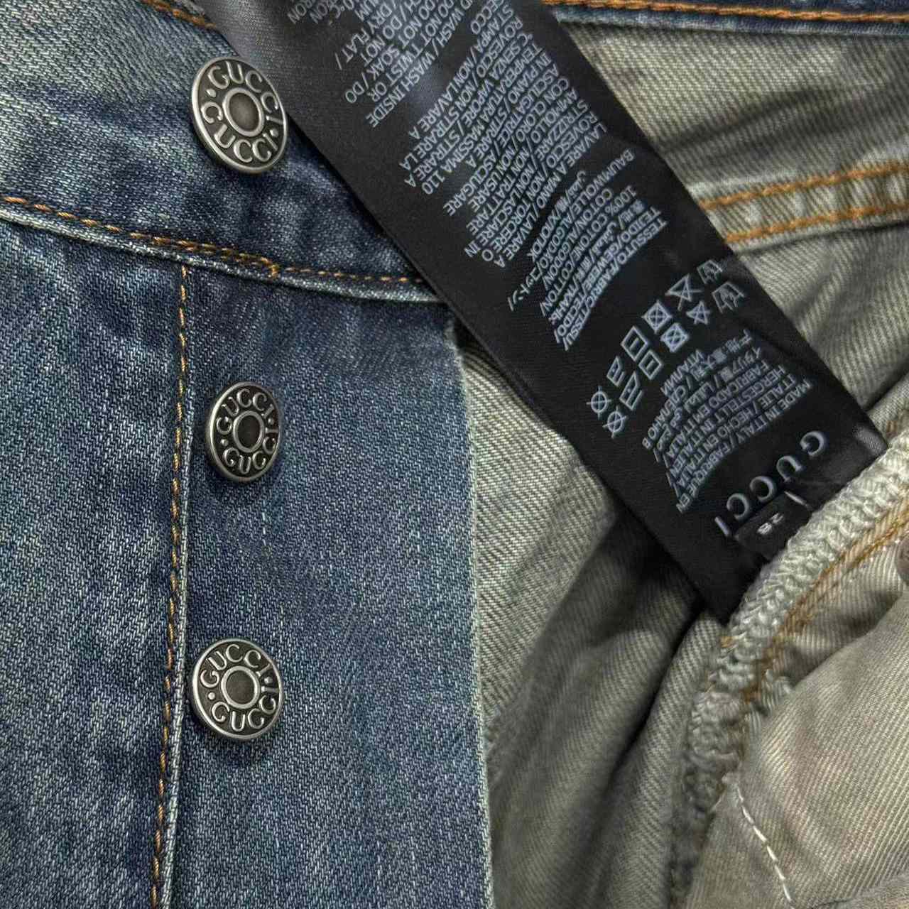 Gucci Wide-leg Denim Jeans - DesignerGu