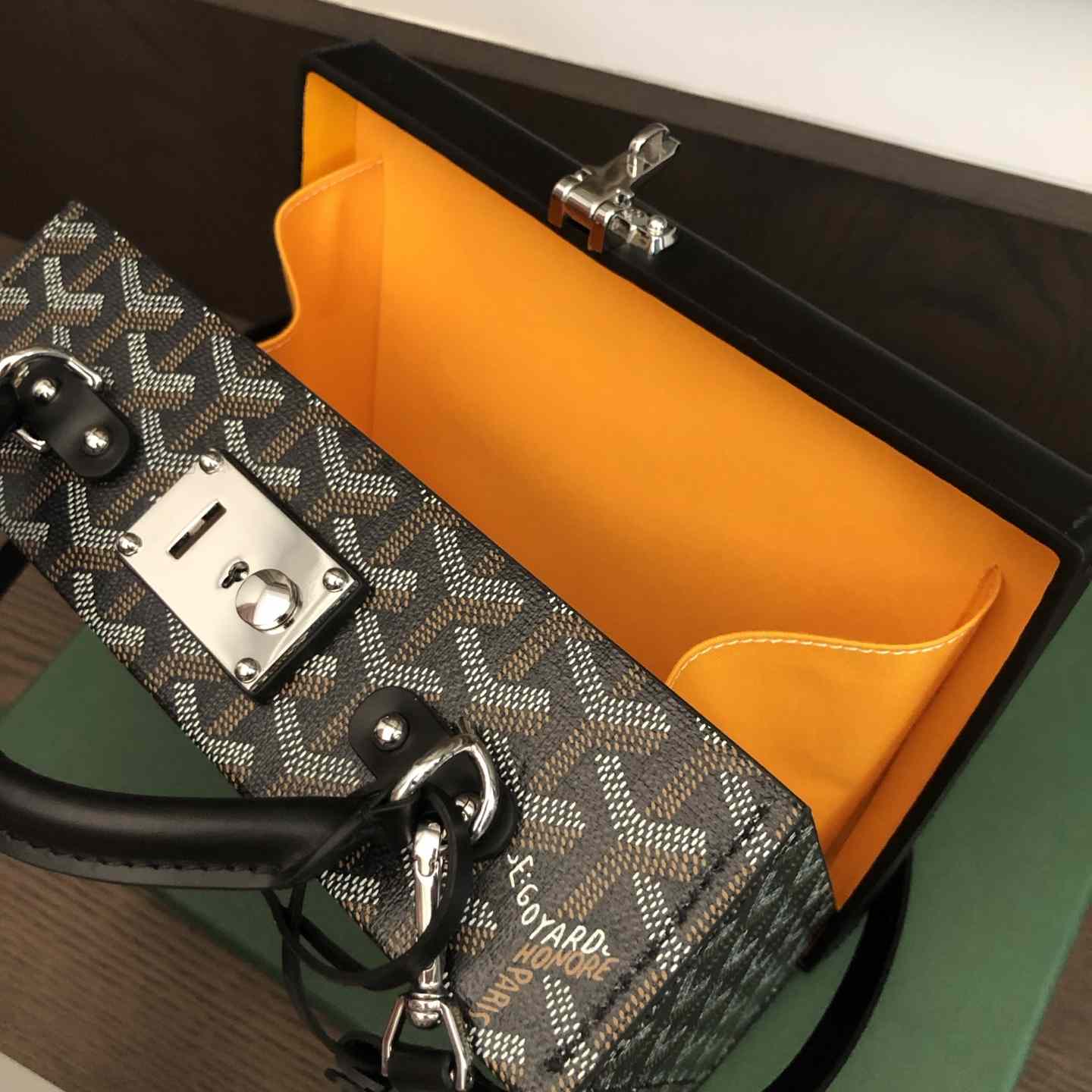Goyard Goyardine Grand Hotel Trunk Bag    - DesignerGu