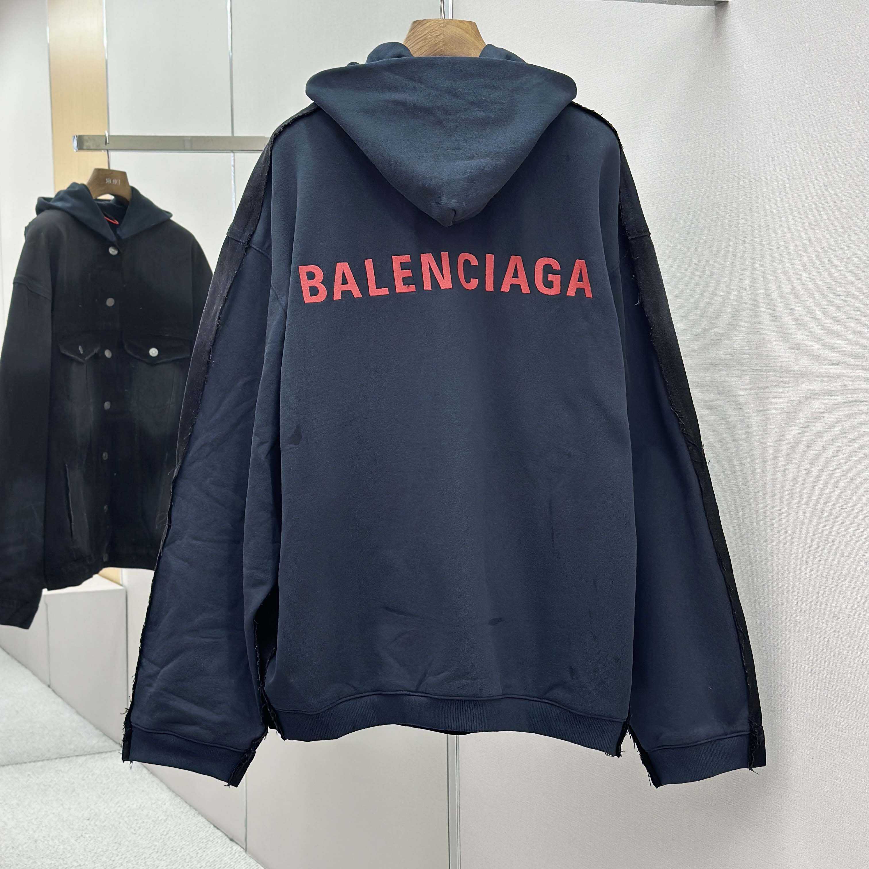 Balenciaga Layered Jacket - DesignerGu