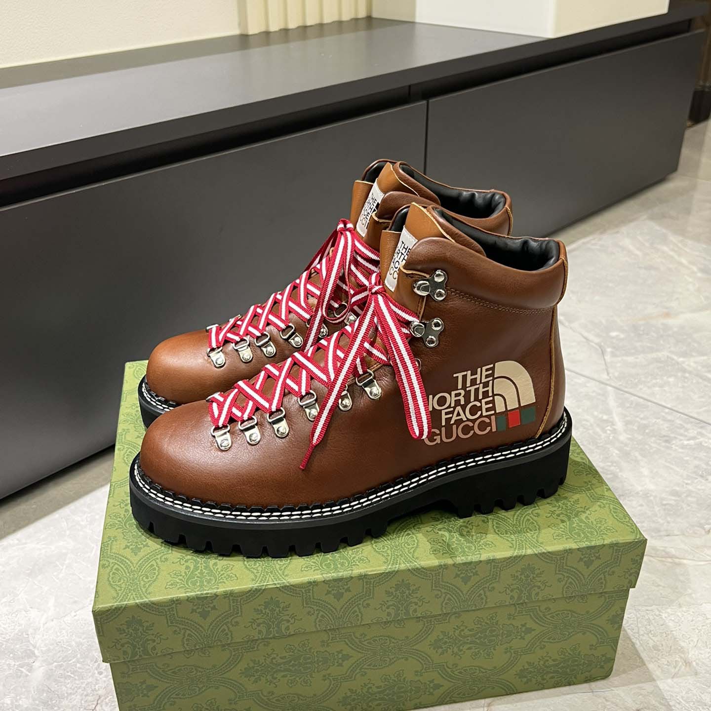 The North Face x Gucci Ankle Boot  - DesignerGu
