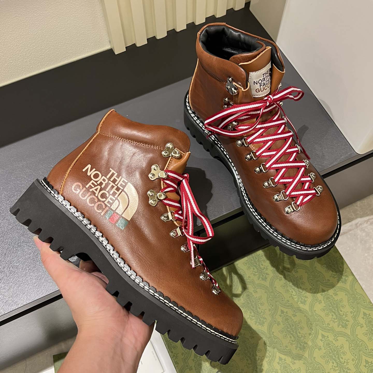 The North Face x Gucci Ankle Boot  - DesignerGu