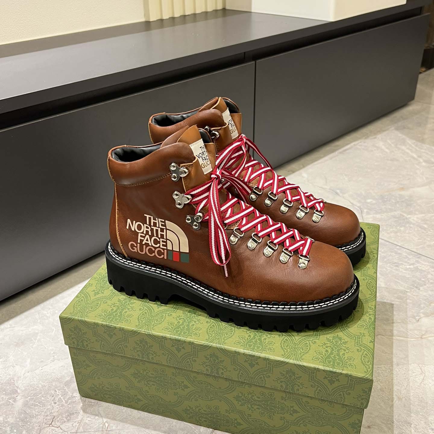 The North Face x Gucci Ankle Boot  - DesignerGu