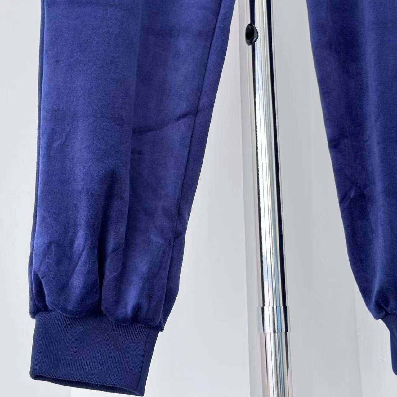 Louis Vuitton Chic Velvet Track Pants  - DesignerGu