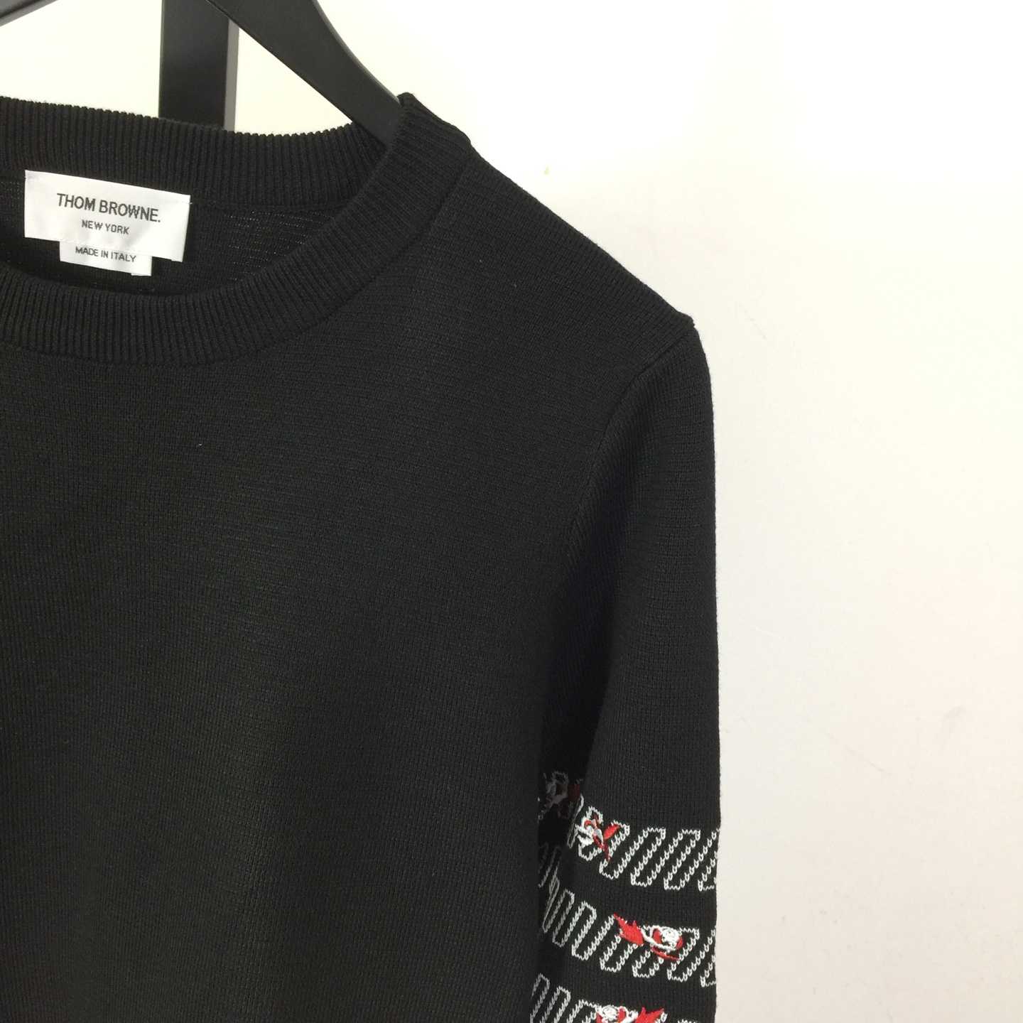 Thom Browne Wool Knit Jumper - DesignerGu