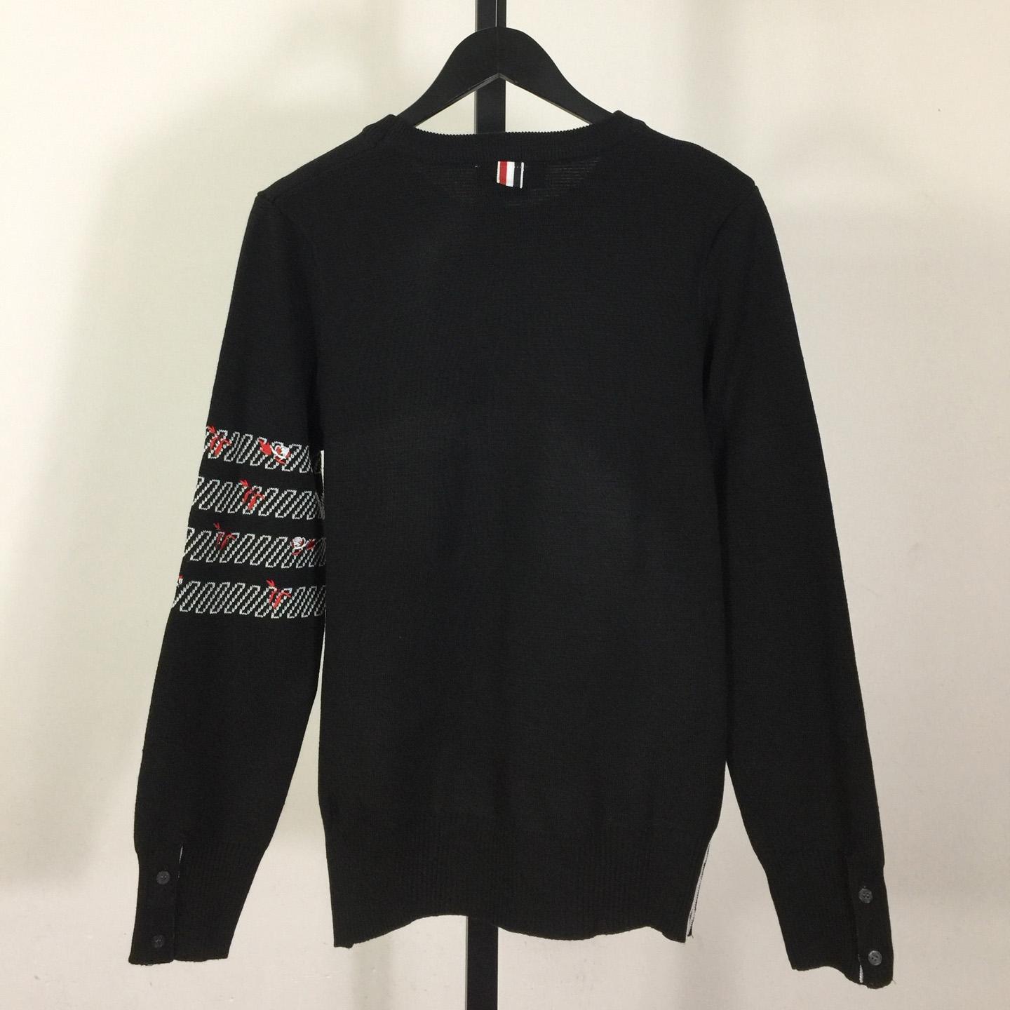 Thom Browne Wool Knit Jumper - DesignerGu