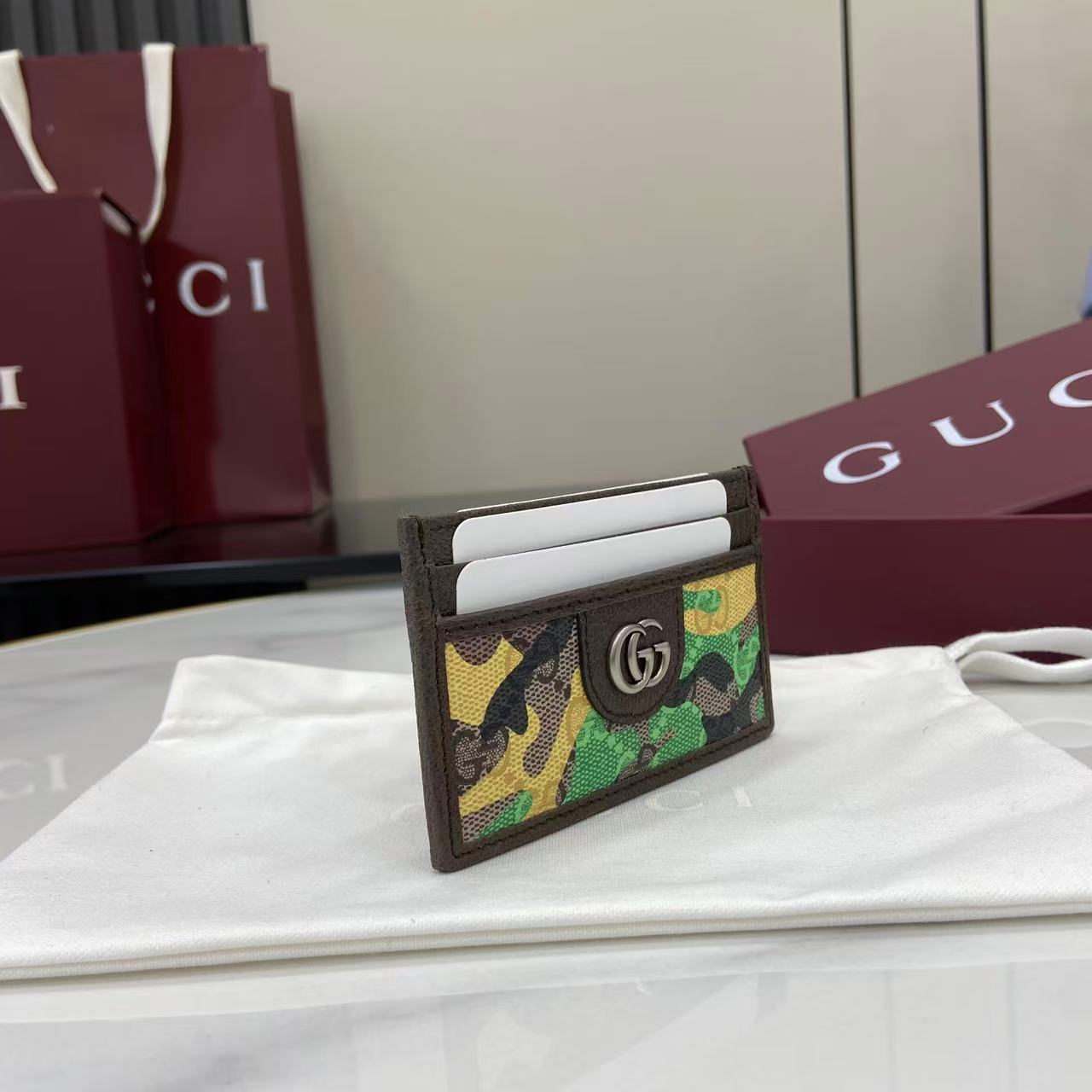 Gucci GG Card Case - DesignerGu