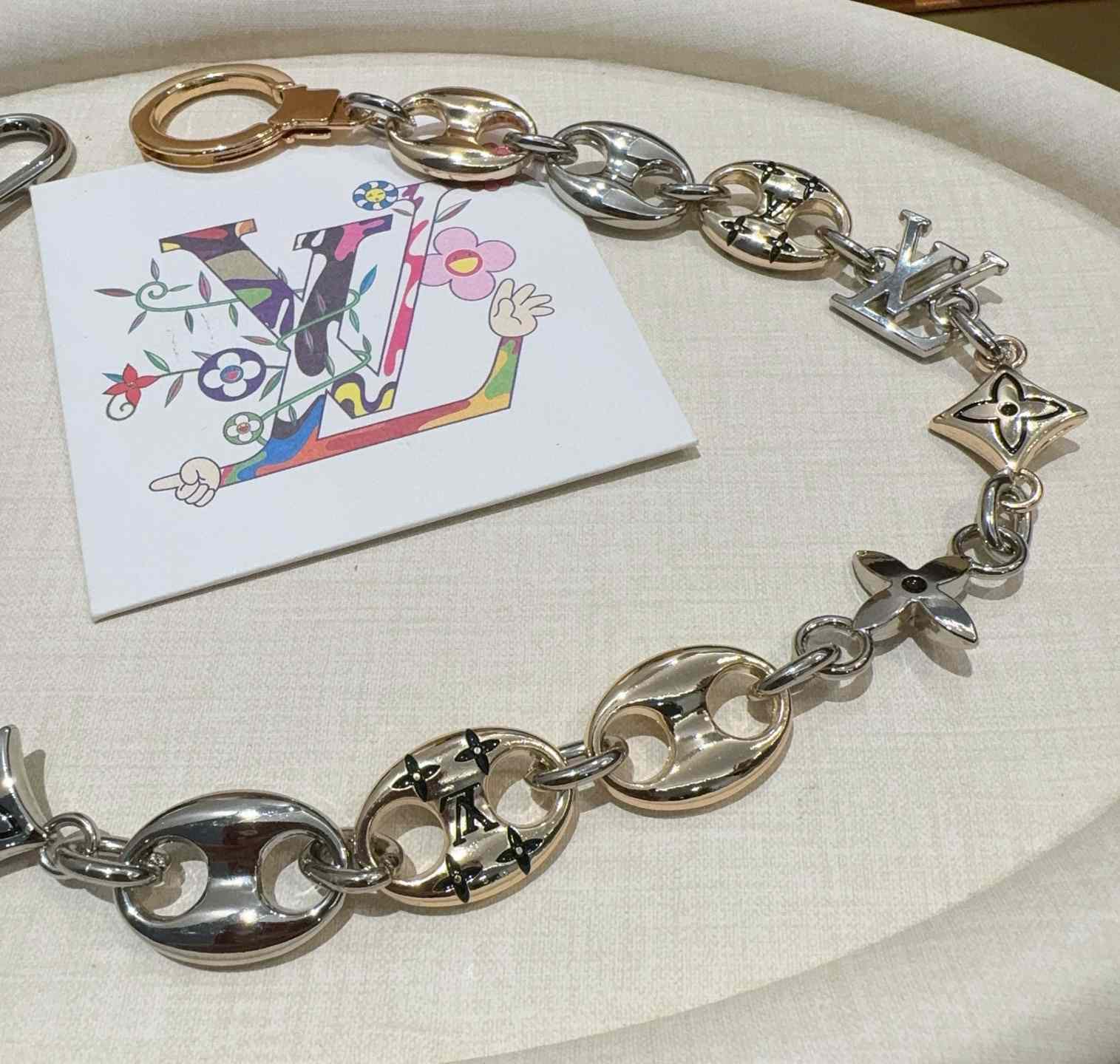 Louis Vuitton LV Sailor Chain Belt S00   M03122 - DesignerGu