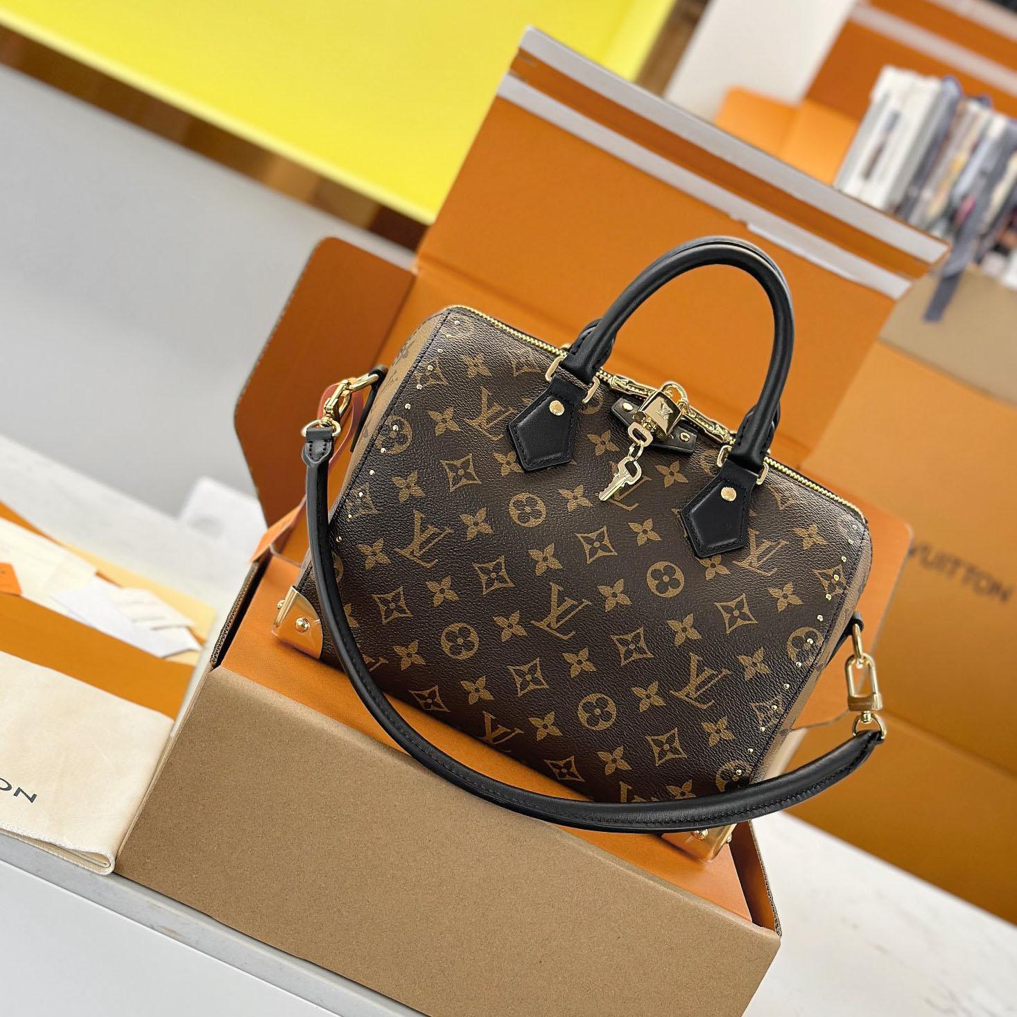 Louis Vuitton Speedy Trunk 25 M26181 - DesignerGu