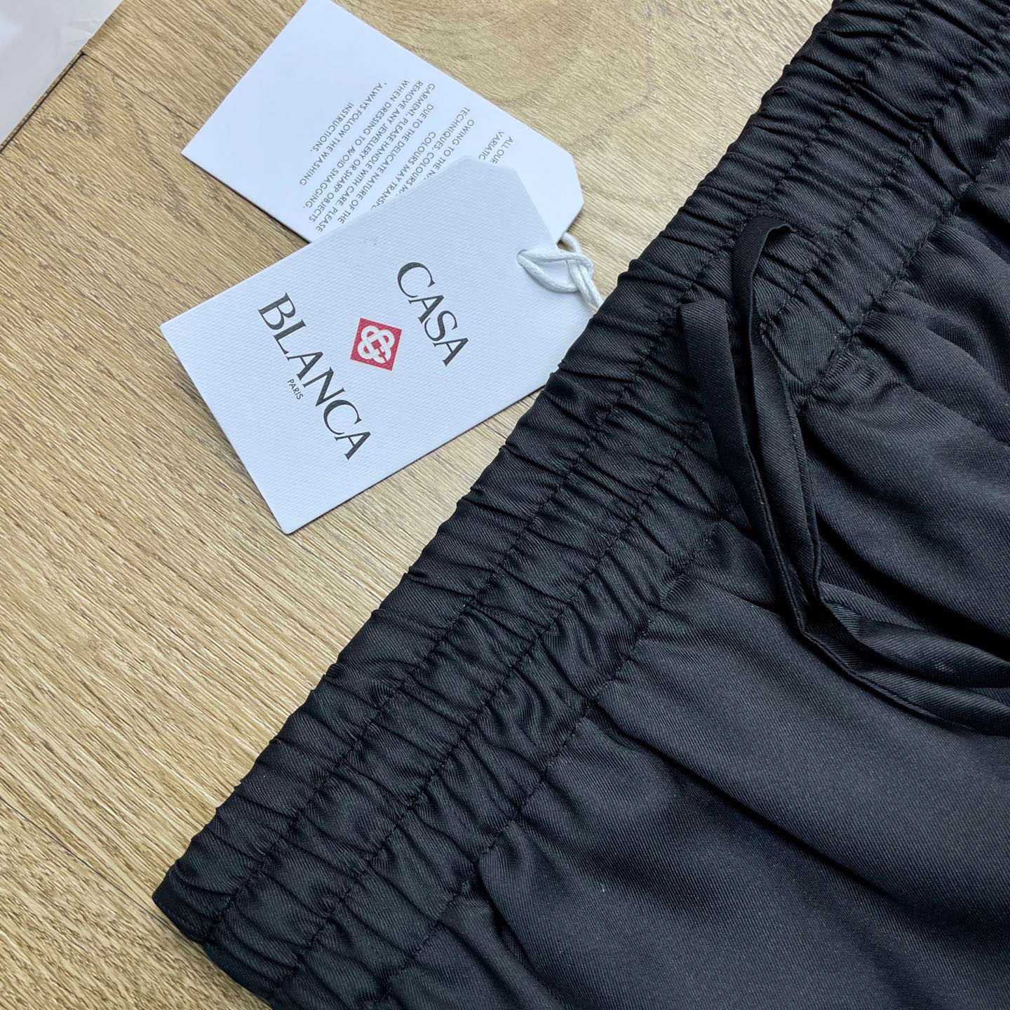 Casablanca Blades Silk Satin Shorts CA3572 - DesignerGu