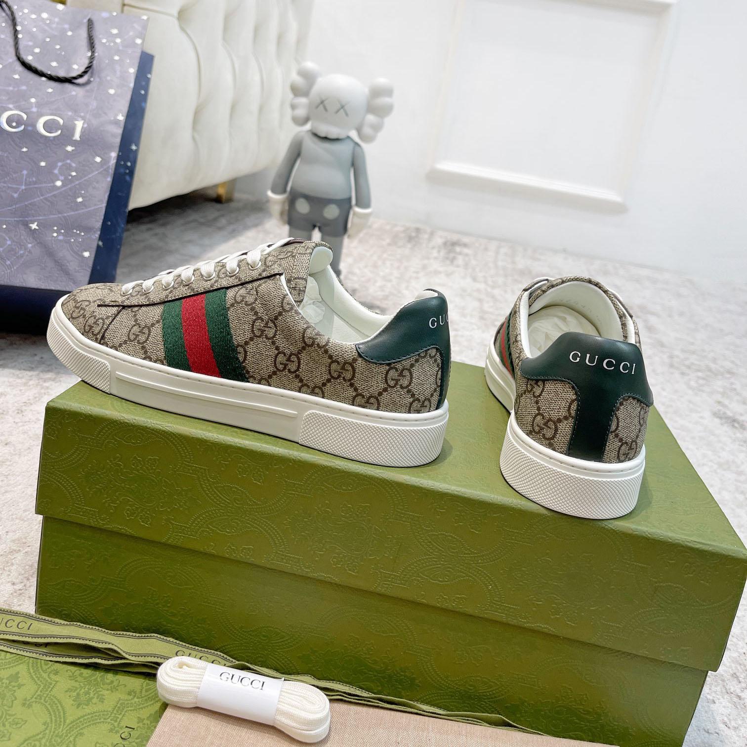 Gucci Ace Sneaker  With Web - DesignerGu