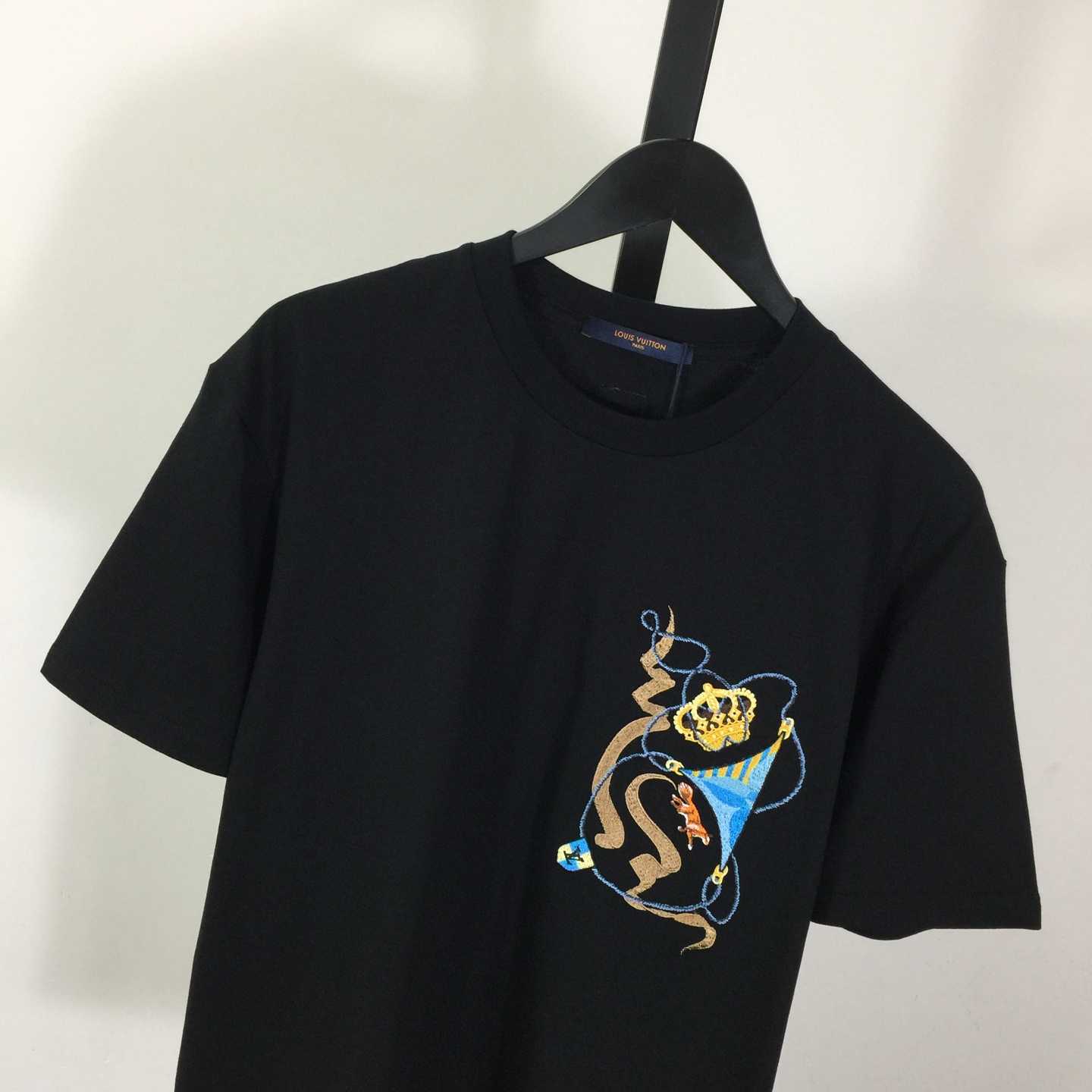 Louis Vuitton Short-Sleeved Crewneck    - DesignerGu