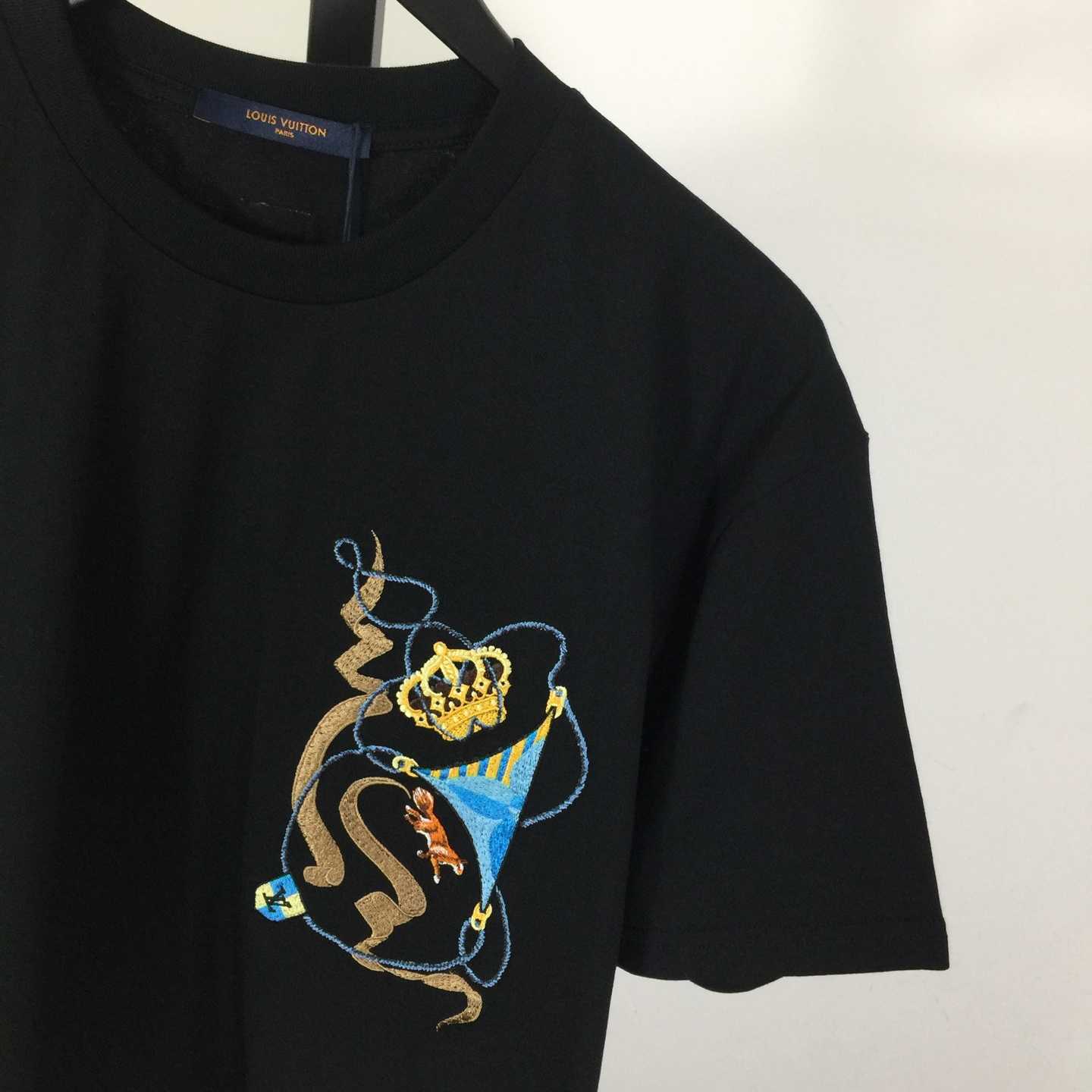 Louis Vuitton Short-Sleeved Crewneck    - DesignerGu