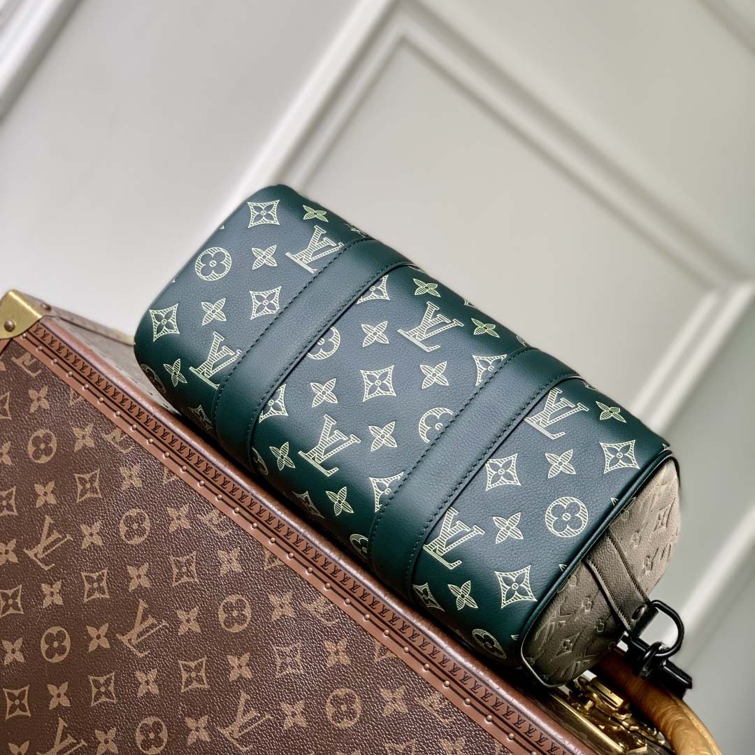 Louis Vuitton City Keepall Monogram Shadow   M27184 - DesignerGu