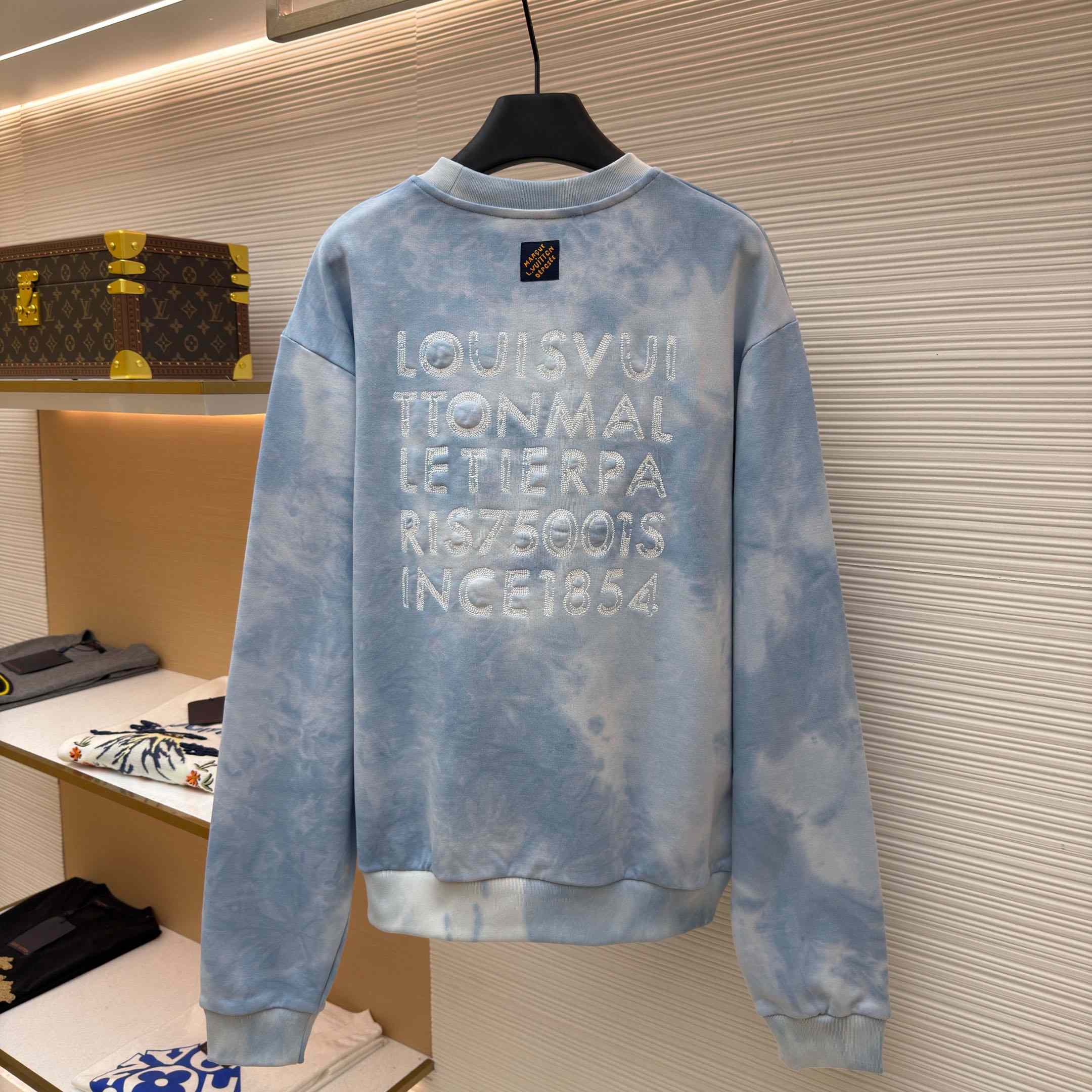 Louis Vuitton Tie-Dye Sweatshirt  1AJUZZ - DesignerGu