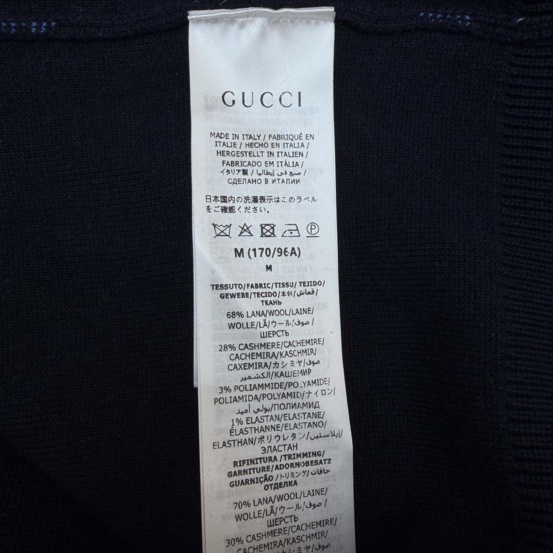 Gucci GG Double Wool Knit Sweater - DesignerGu